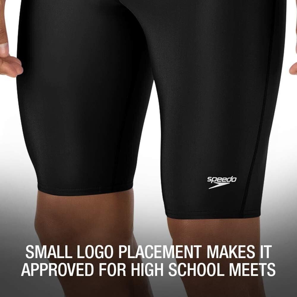 Speedo NEW Speedo Men's Swimsuit Jammer ProLT Solid, Speedo Black, Size US 30 / EU 46 - 3 Thumbnail