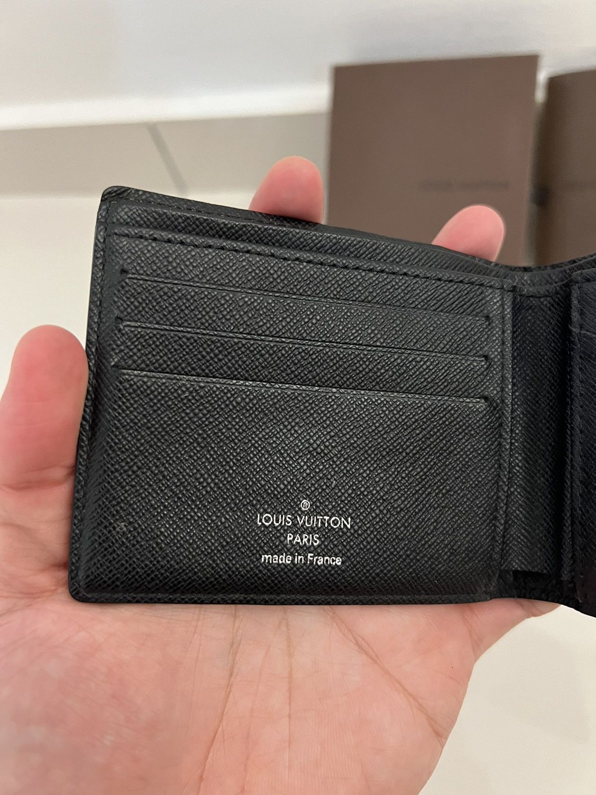 Louis Vuitton LV Louis Vuitton Multiple Wallet Damier Ebene (N60895) Size ONE SIZE - 5 Thumbnail