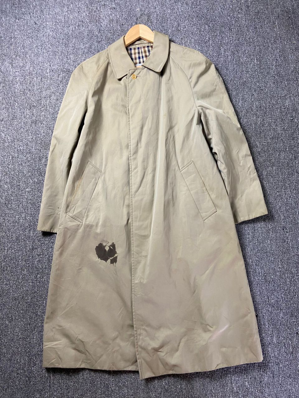 Aquascutum Vintage Aquascutum Long Trench Coat (203) Size US XXS / EU 40 - 1 Thumbnail