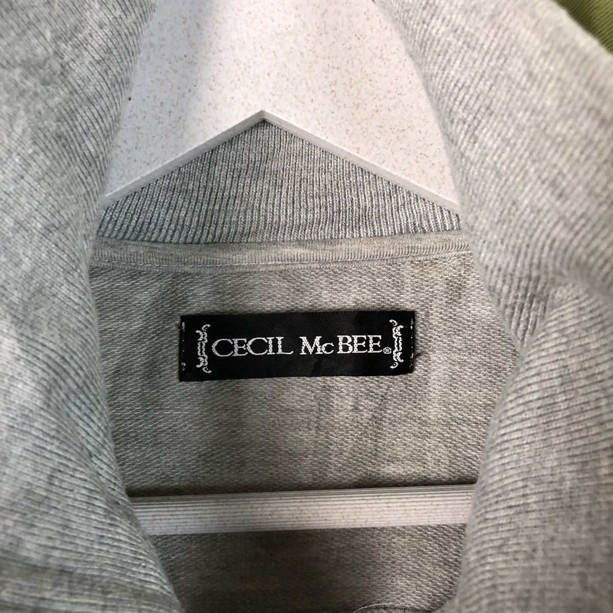 Japanese Brand Cecil Mcbee Grey multipocket jacket sweater #7419 Size M / US 6-8 / IT 42-44 - 11 Thumbnail