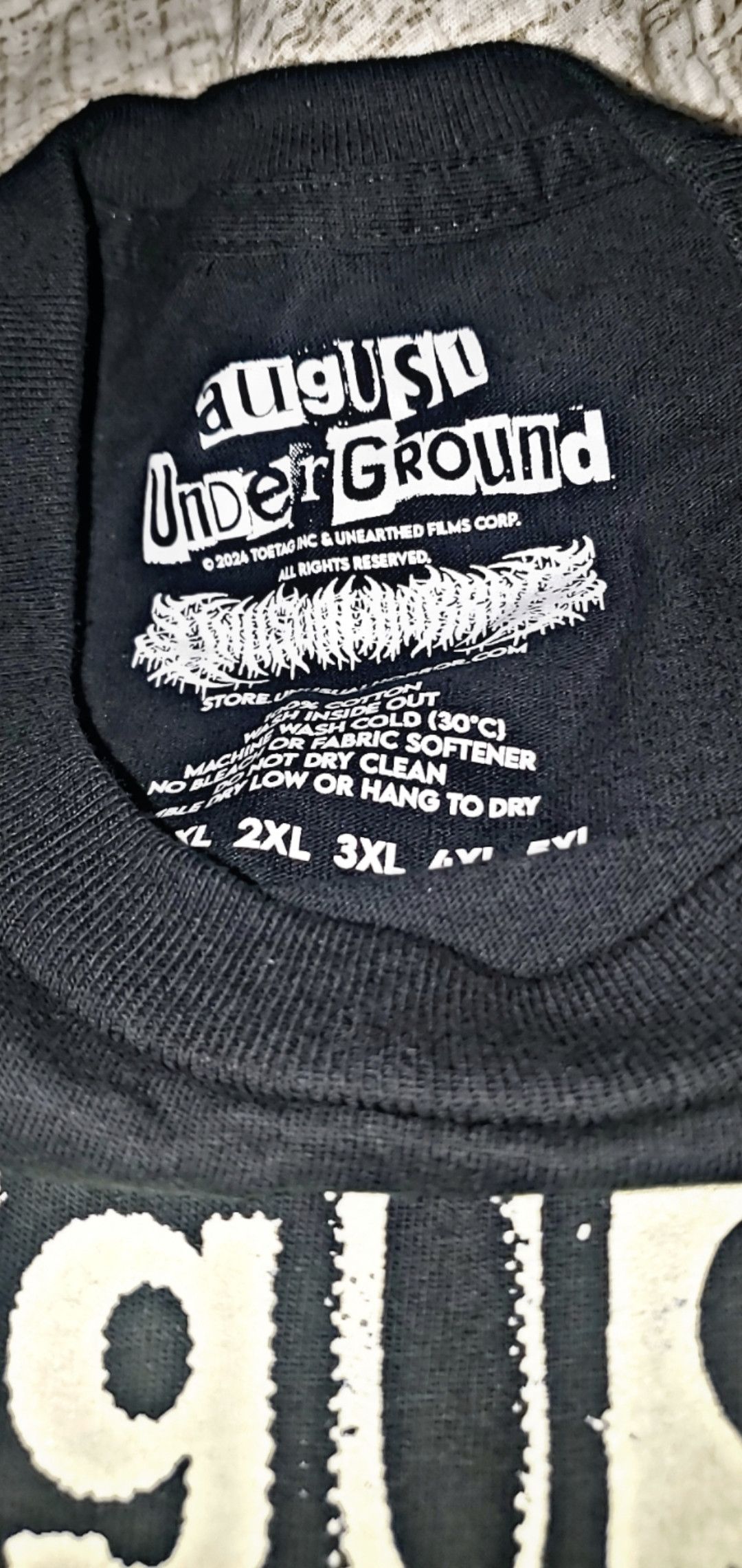 Other August Underground X Unusual Horror Collab rare Size US L / EU 52-54 / 3 - 3 Thumbnail