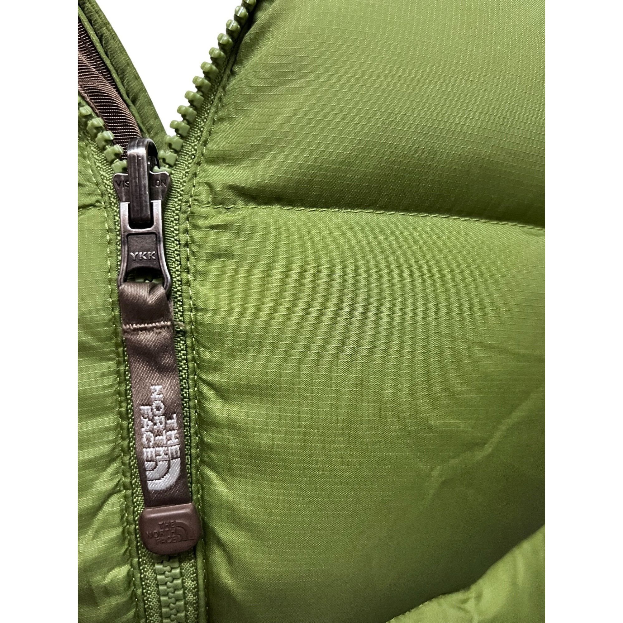 The North Face The North Face Womens Green Zip Up 700 Fill Goose Down Puffe Size S / US 4 / IT 40 - 9 Thumbnail