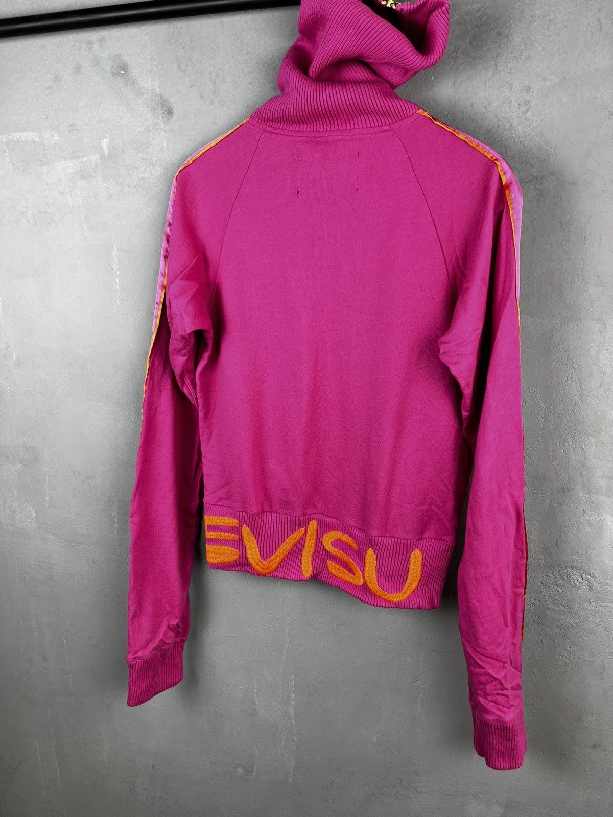Evisu × Hysteric Glamour × Japanese Brand Evisu Donna sweatshirt full zip big logo Pink Size M / US 6-8 / IT 42-44 - 2 Thumbnail
