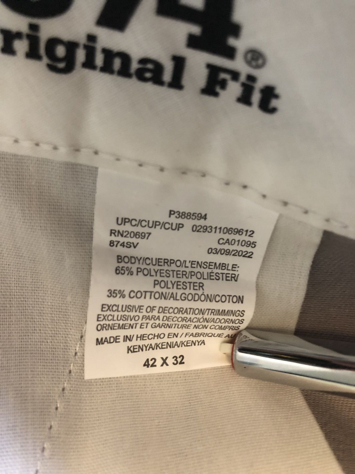 Dickies Dickies 874 gray Size US 42 / EU 58 - 2 Thumbnail