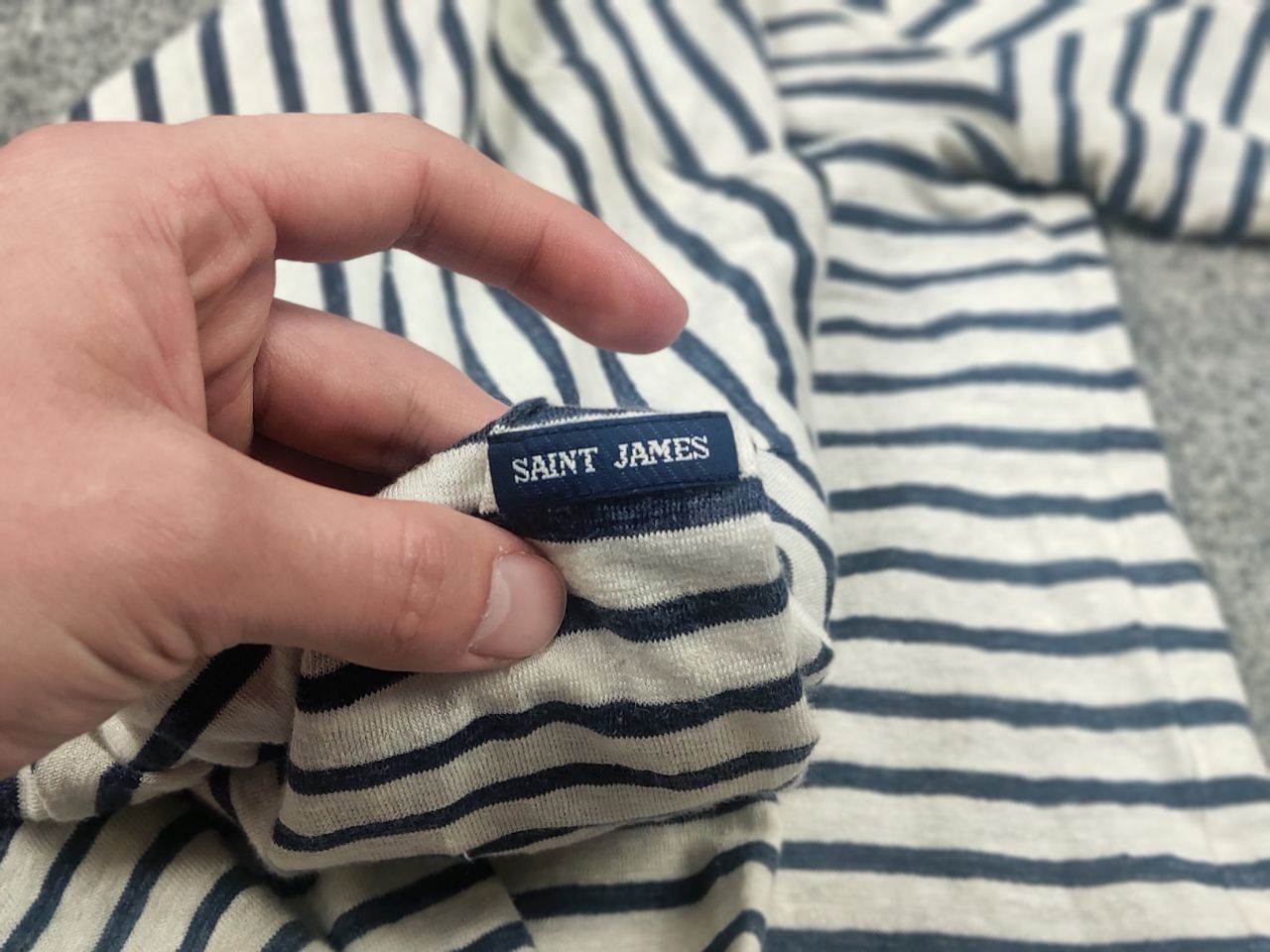 Saint James Saint James asap rocky Linen vintage long sleeve top Size US M / EU 48-50 / 2 - 10 Thumbnail