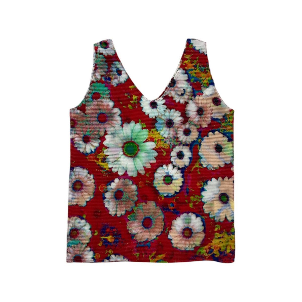Issey Miyake Vintage Rare Issey Miyake Me Floral Top Size ONE SIZE - 1 Thumbnail