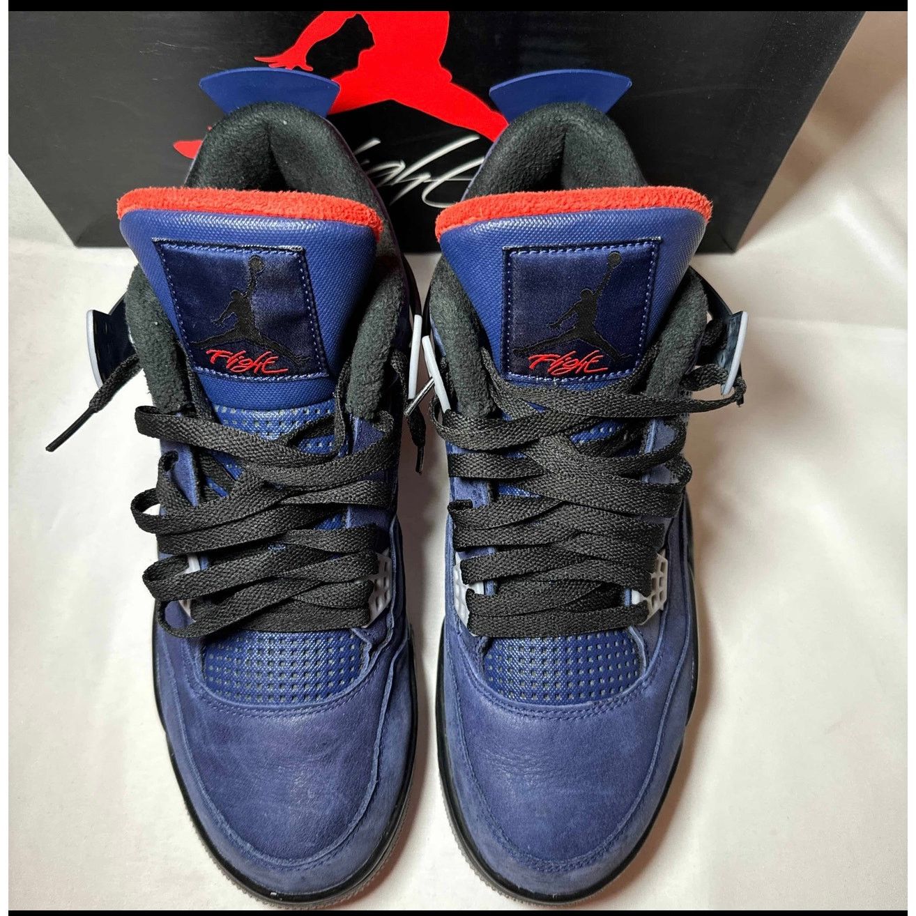 Size 11 - Air Jordan 4 Retro Winter Loyal Blue Men's Shoes