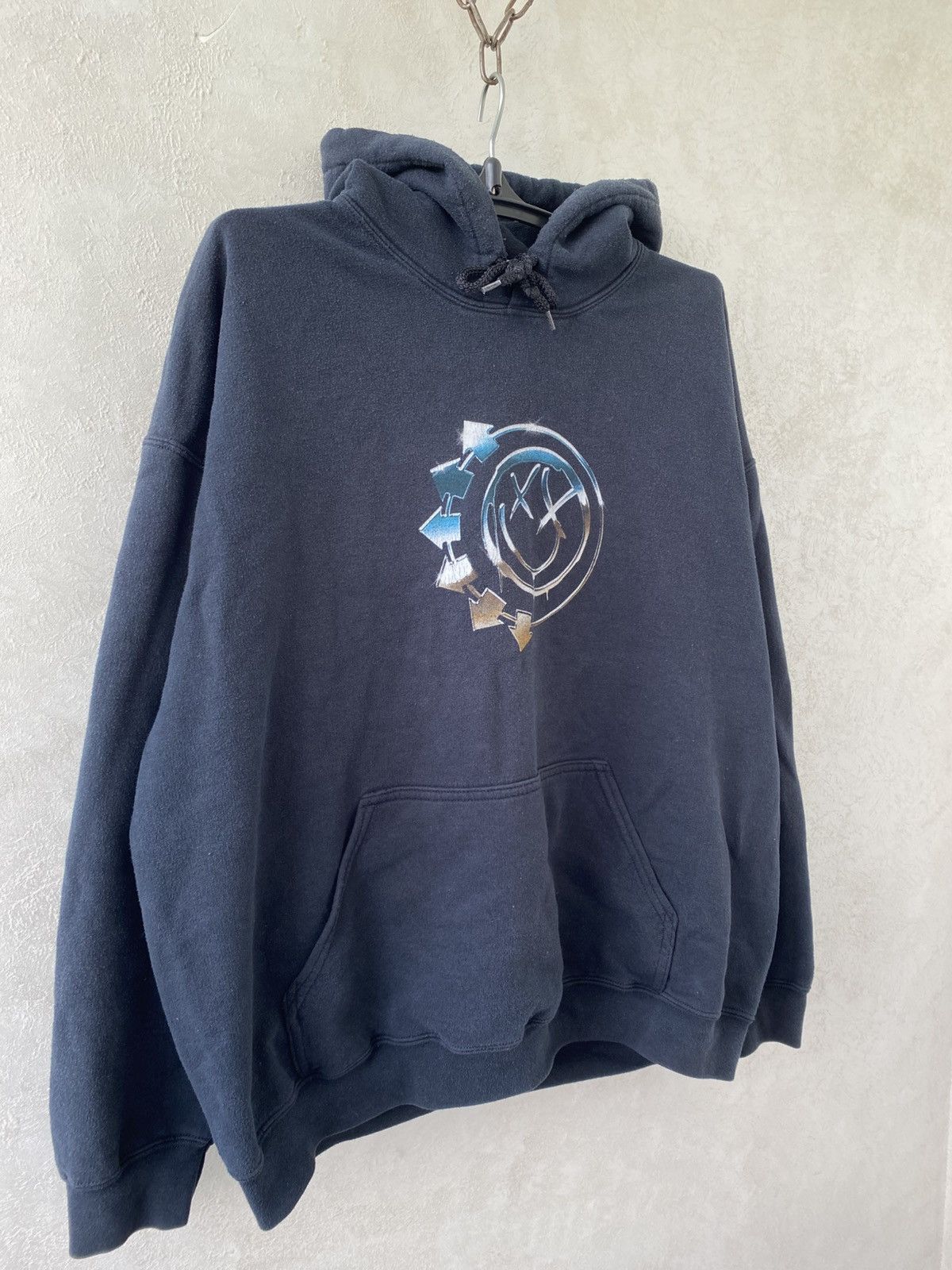 Gildan Vintage Blink-182 Sweater Men's Graphic Band Hoodie Size US XL / EU 56 / 4 - 3 Thumbnail