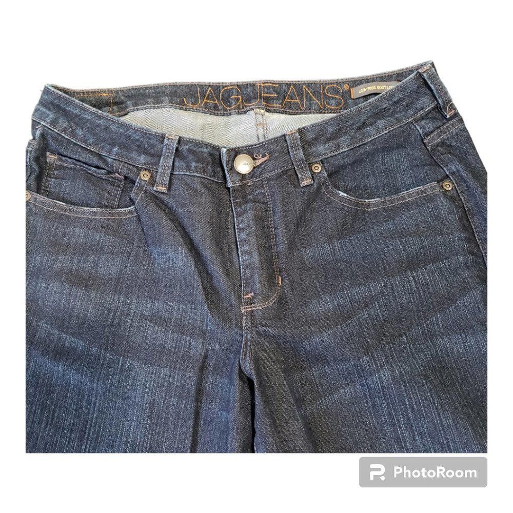 Designer CT717a Jag Ladies Low Rise Boot Cut Jeans 14 Size 36" / US 14 / IT 50 - 2 Thumbnail