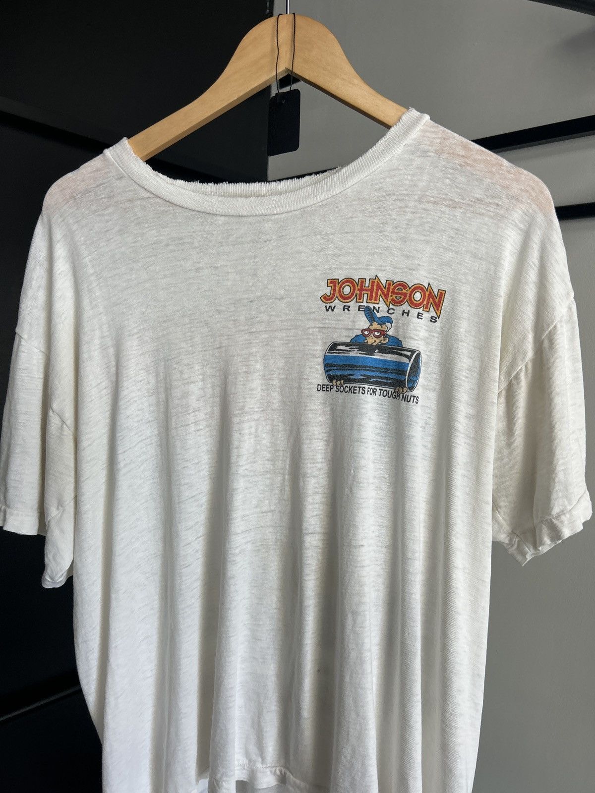 Vintage Vintage Johnson Sockets Tee Size US L / EU 52-54 / 3 - 2 Thumbnail