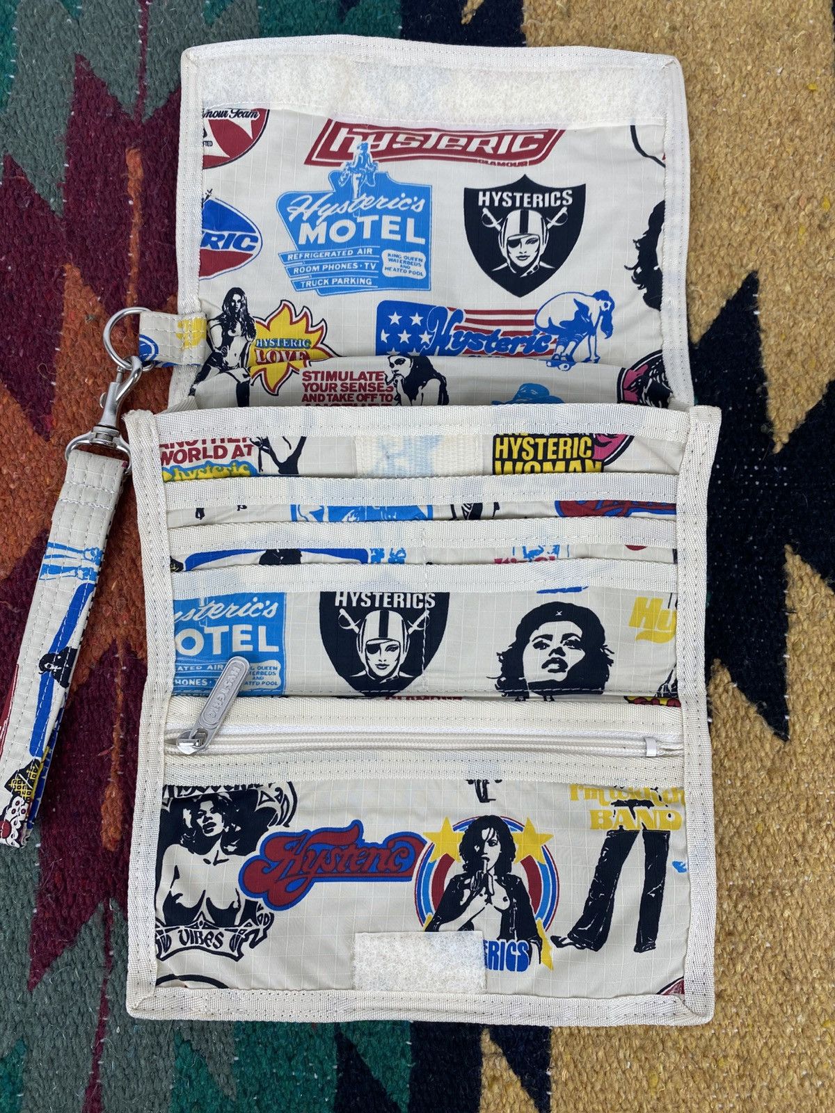 Hysteric Glamour 2000’s Hysteric Glamour All Overprint Pouch Size ONE SIZE - 5 Thumbnail