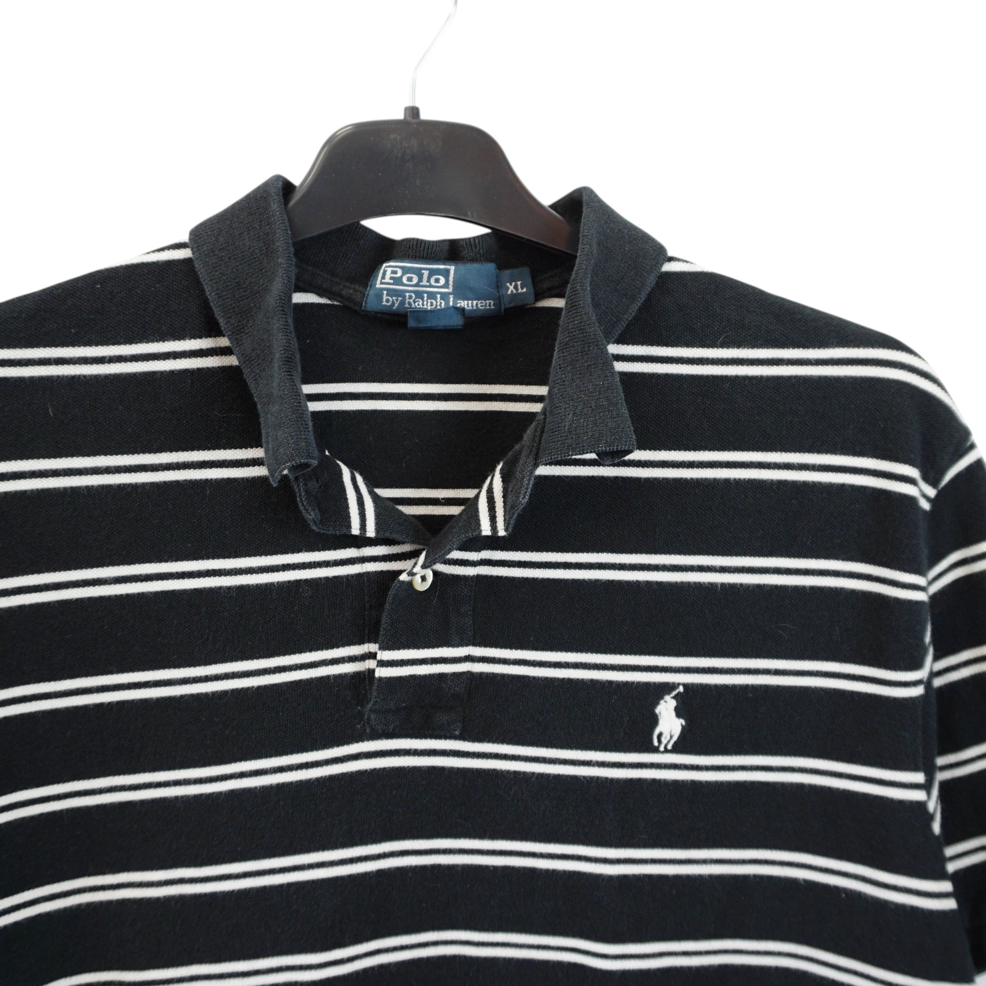 Polo Ralph Lauren Archive Embroidery Striped Polo Shirt Size US XL / EU 56 / 4 - 2 Thumbnail