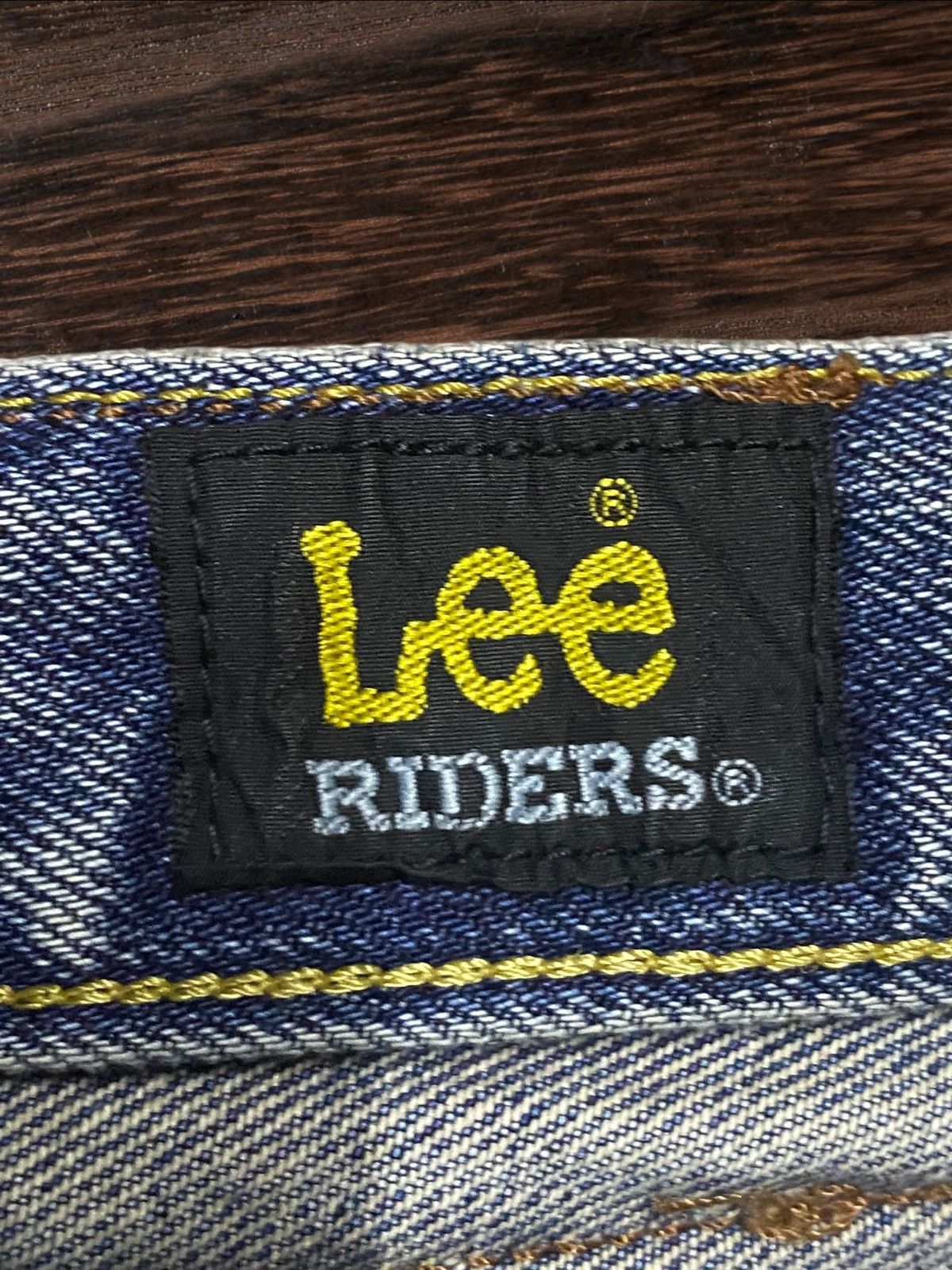 Lee × Vivienne Westwood Vintage Lee Riders Faded Wash Distressed Baggy Jeans Size US 34 / EU 50 - 18 Thumbnail