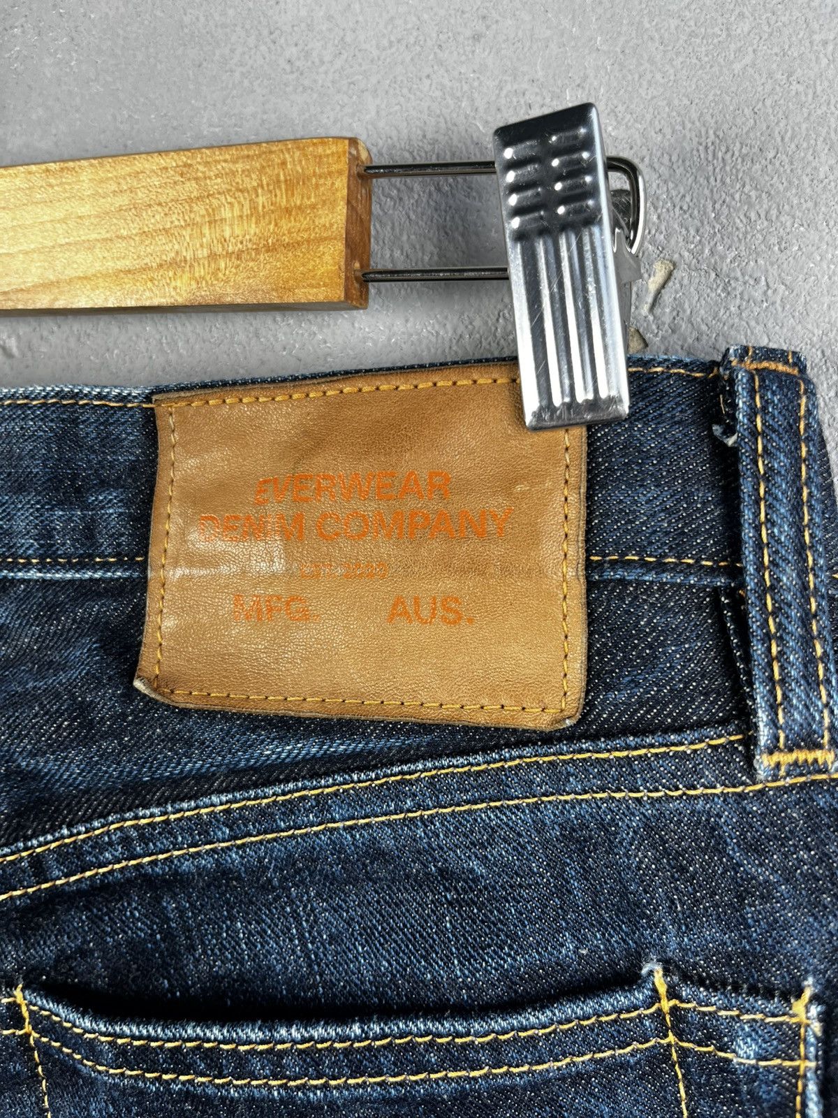 RRL Ralph Lauren Everwear denim sleevedj Size US 31 - 4 Thumbnail