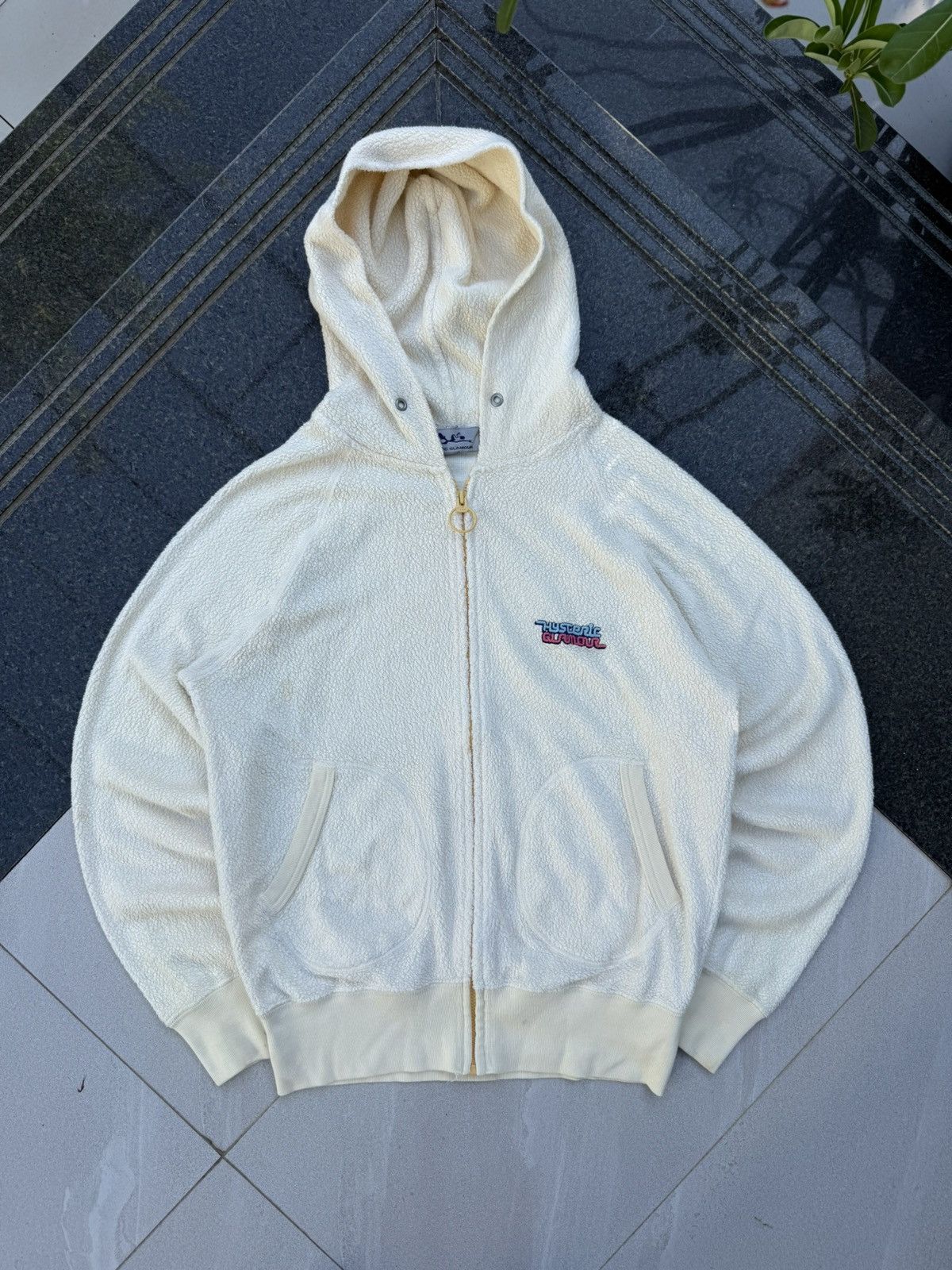 Hysteric Glamour 90’s HYSTERIC GLAMOUR RARE LOGO VINTAGE RETRO ZIP HOODIE Y2K Size S / US 4 / IT 40 - 2 Thumbnail