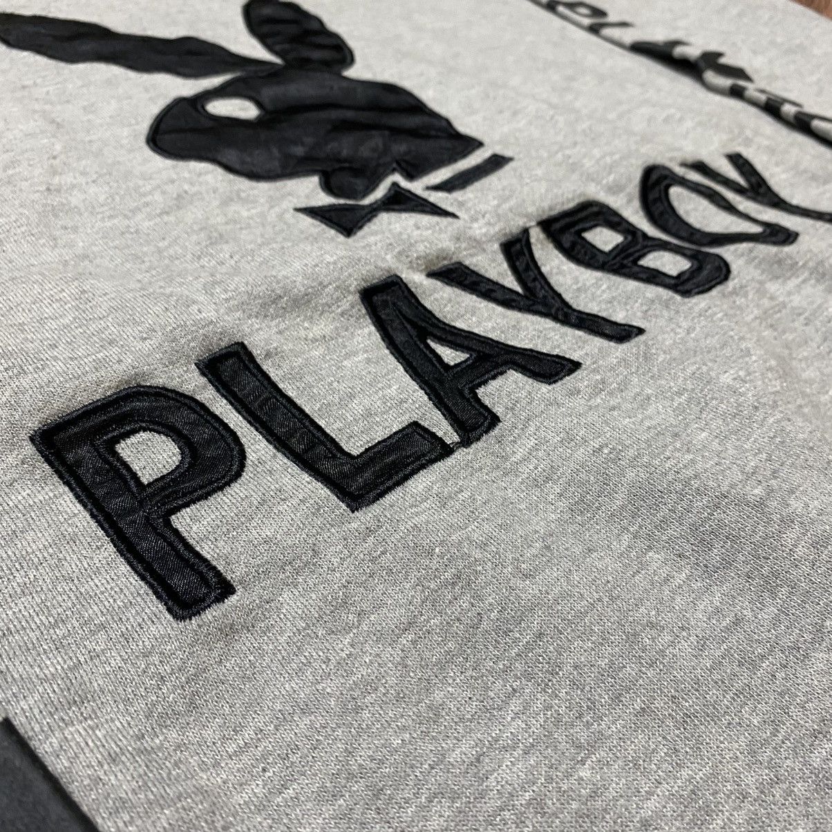 Playboy × Vintage Vintage 90s Playboy Big Logo Embroidery Sweatshirt Size US L / EU 52-54 / 3 - 12 Thumbnail