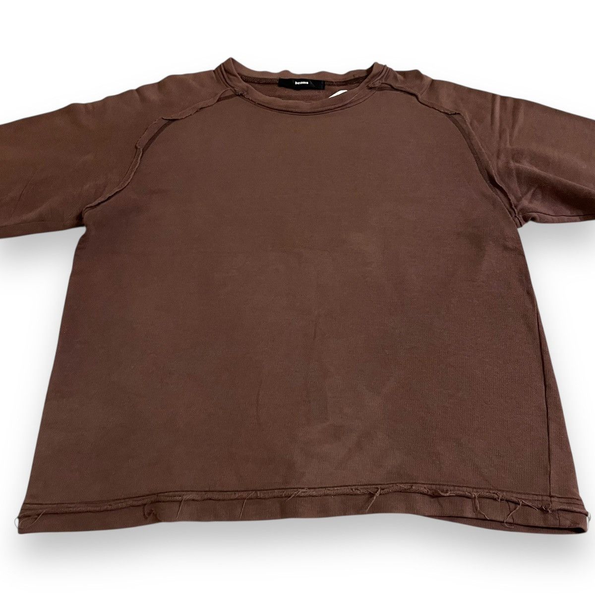 If Six Was Nine Vintage Disstres Reversed Plain Sweatshirt Beams Jp Size US L / EU 52-54 / 3 - 9 Thumbnail