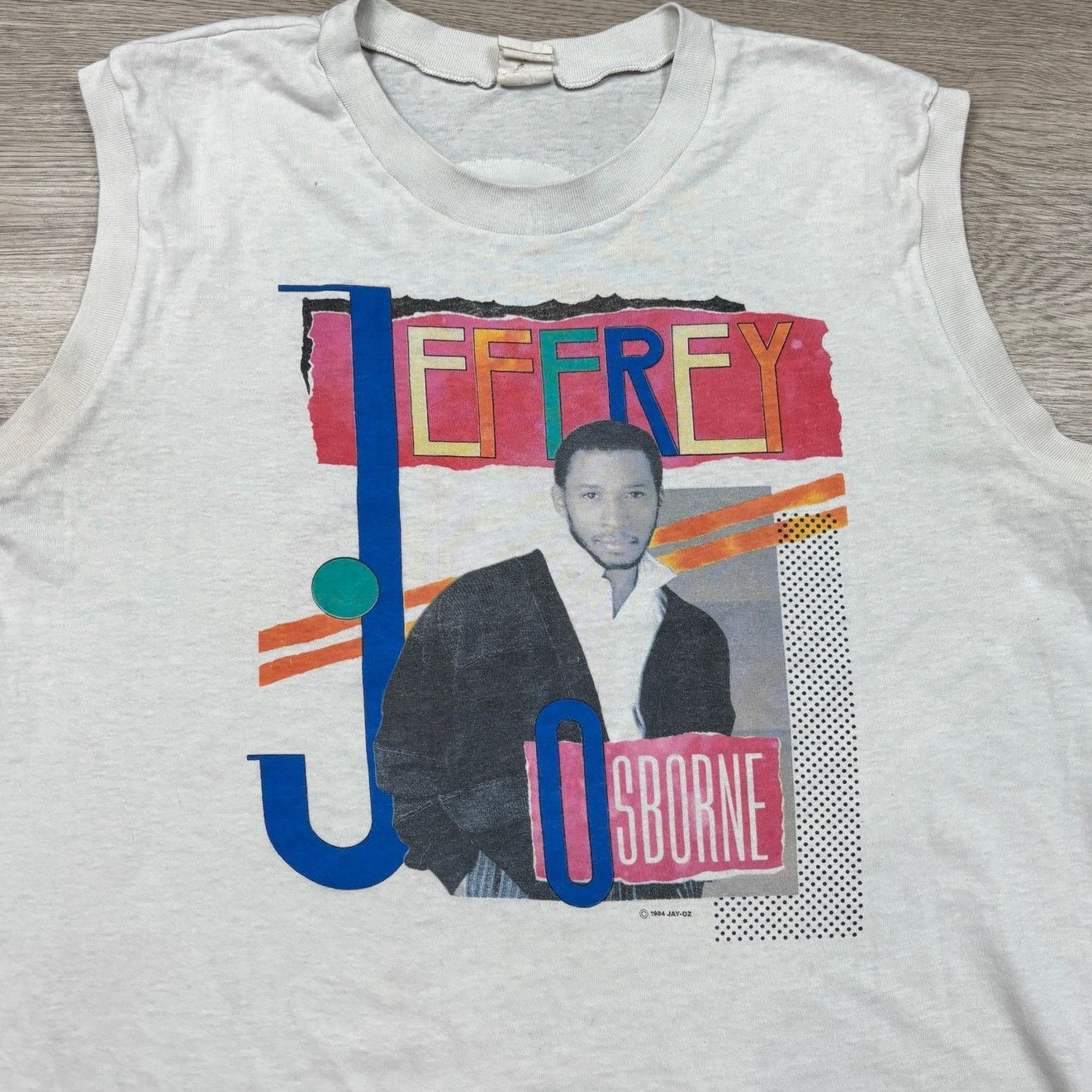 Band Tees × Vintage Vintage 80s Jeffrey Osborne Don't Stop Concert Tank Men's M Size US M / EU 48-50 / 2 - 2 Thumbnail