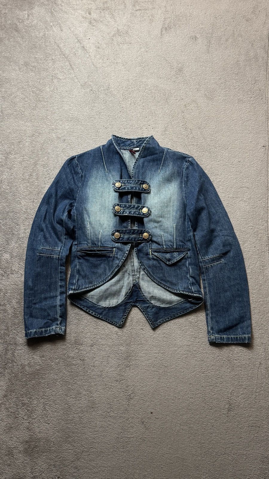 Hysteric Glamour 00s Napoleon Military Jacket Japan IfSixWasNine PPFM Style Size XS / US 0-2 / IT 36-38 - 1 Thumbnail