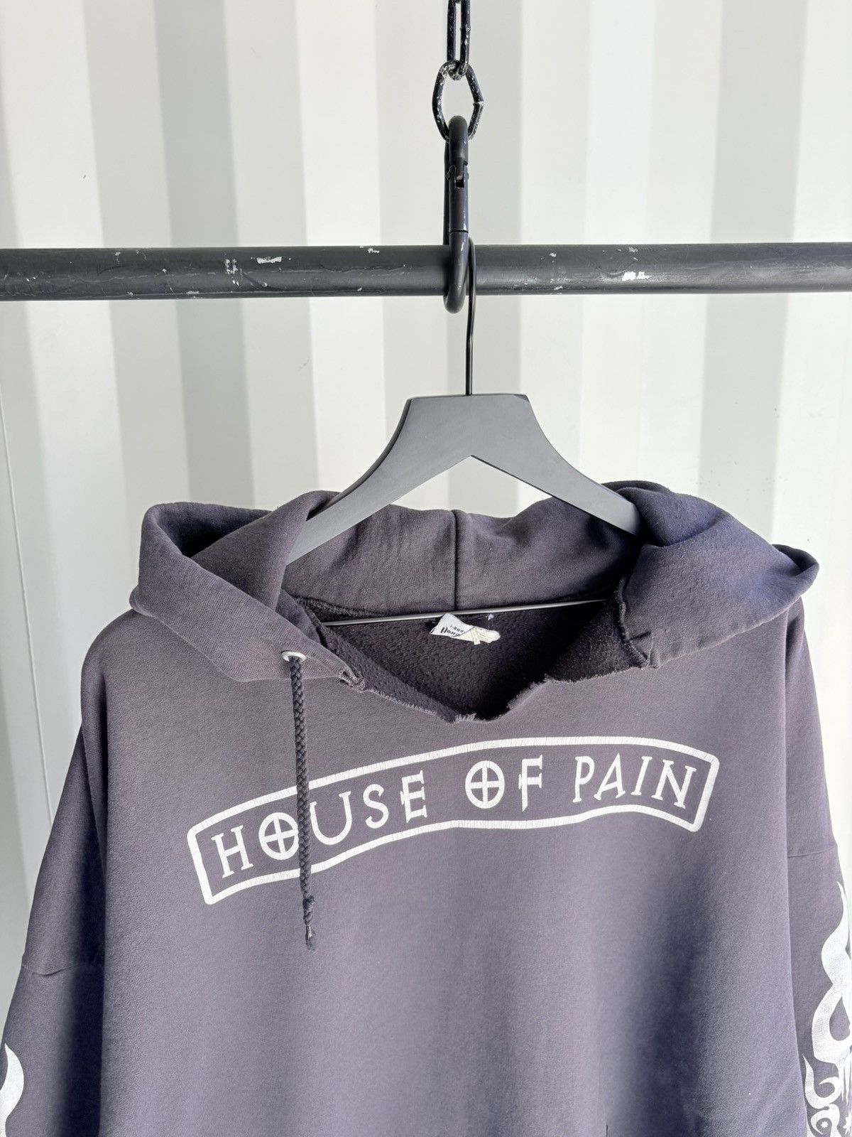 Vintage Thrashed House of Pain Faded Sweatshirt Boxy Fit ERD Grunge Size US XXL / EU 58 / 5 - 3 Thumbnail