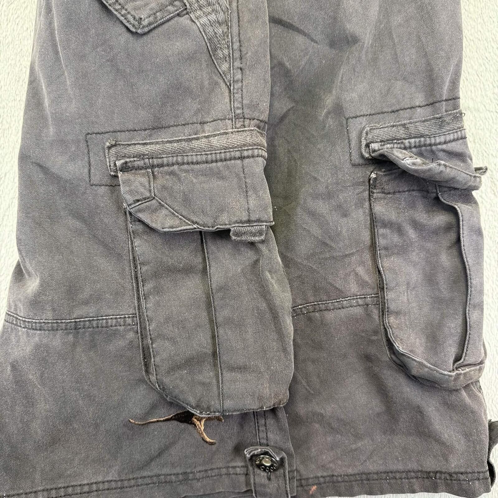 Coogi Coogi Australia Cargo Shorts Grey Blue Multi Pocket Shorts Size US 30 / EU 46 - 4 Thumbnail