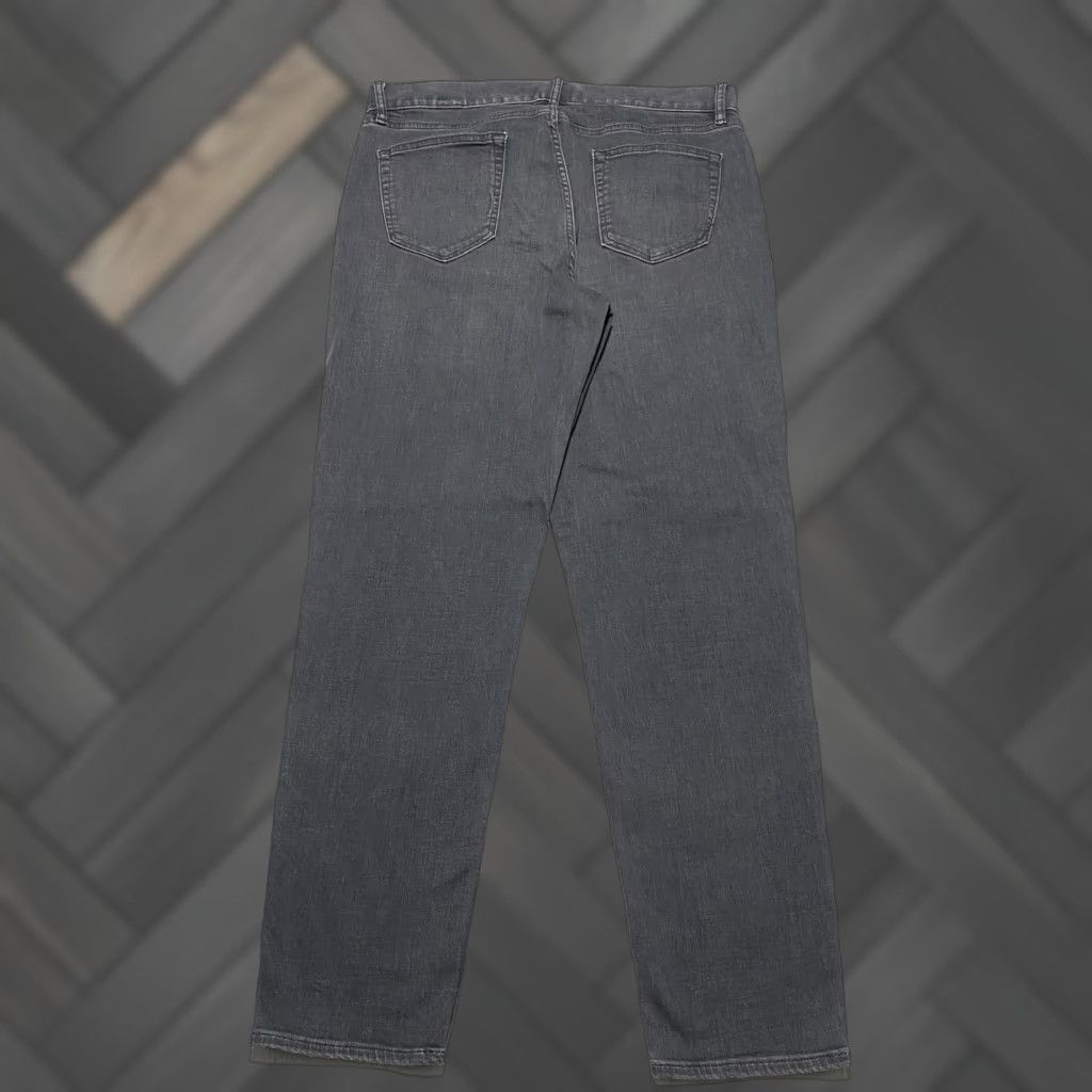 Banana Republic Banana Republic Jeans Mens 36x34 Gray Athletic Tapered Fit Stretch Denim Pants Shirt? Size US 36 / EU 52 - 1 Thumbnail