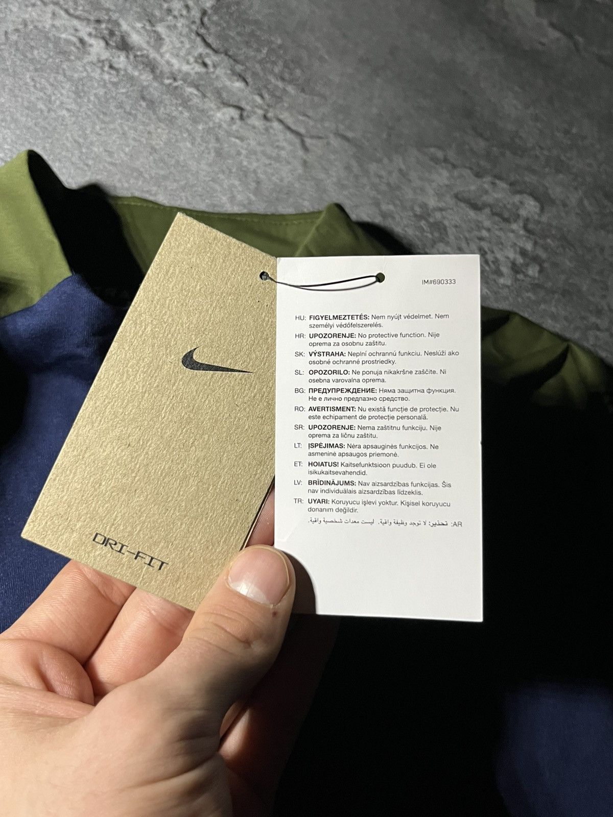 Nike NEW Nike Dri-Fit Trail Running 1/3 Zip Longsleeve Shirt Size US L / EU 52-54 / 3 - 11 Thumbnail