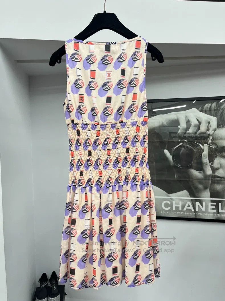 Chanel Chanel Beach Series Printed Dress Size XS / US 0-2 / IT 36-38 - 3 Thumbnail