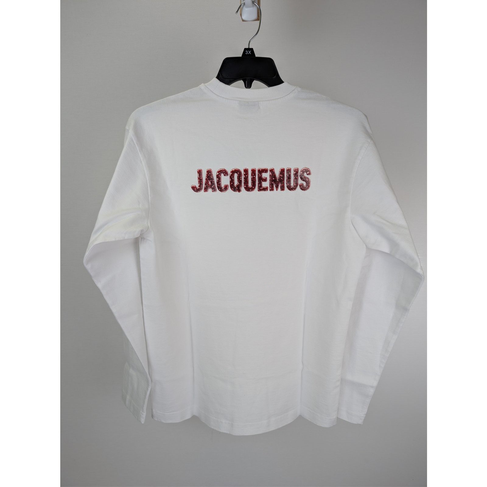 Jacquemus o1rshd1 LE T-Shirt Pavane ML / Jelly Print Shirt in White Size US XS / EU 42 / 0 - 10 Thumbnail