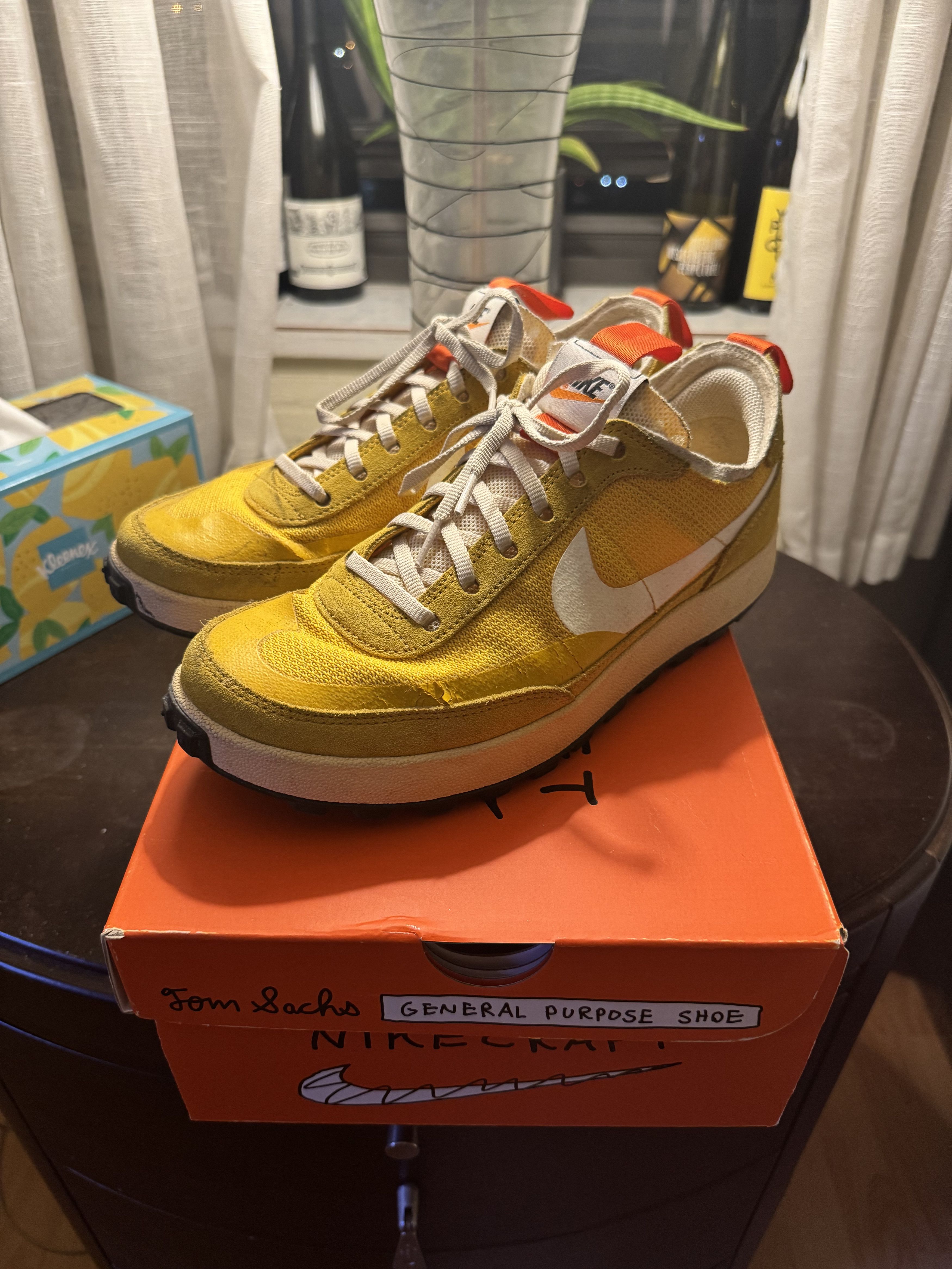 Nike × Tom Sachs Yellow General Purpose Size US 9 / EU 42 - 1 Thumbnail
