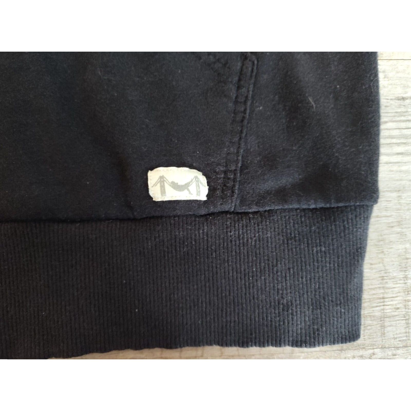 Marine Layer MARINE LAYER Men's Hoodie Sz L Black Full Zip Long Sleeve "Creativity For All" Sports Gym Size US L / EU 52-54 / 3 - 3 Thumbnail
