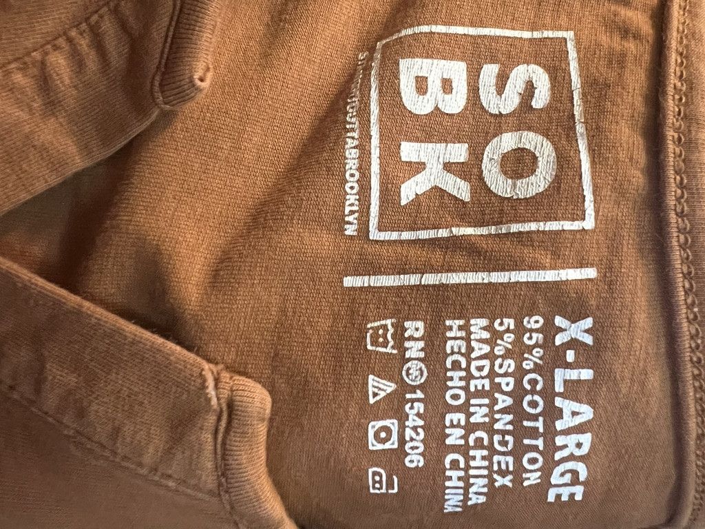 Other SOBK short sleeve t shirt black and brown XL Size US XL / EU 56 / 4 - 4 Thumbnail