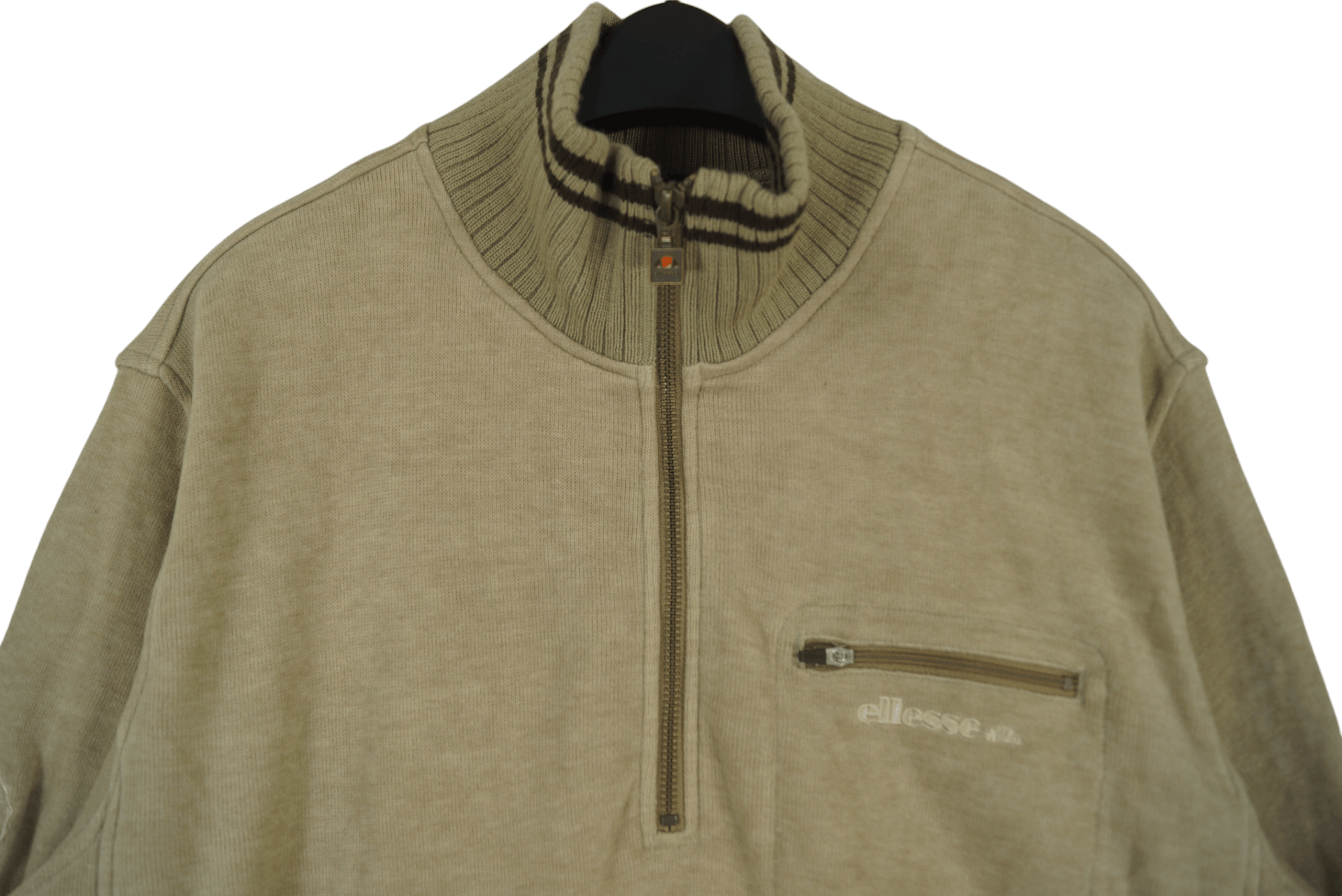 Ellesse × Vintage Ellesse Sweater Half Zipper Small Logo Size US L / EU 52-54 / 3 - 2 Thumbnail