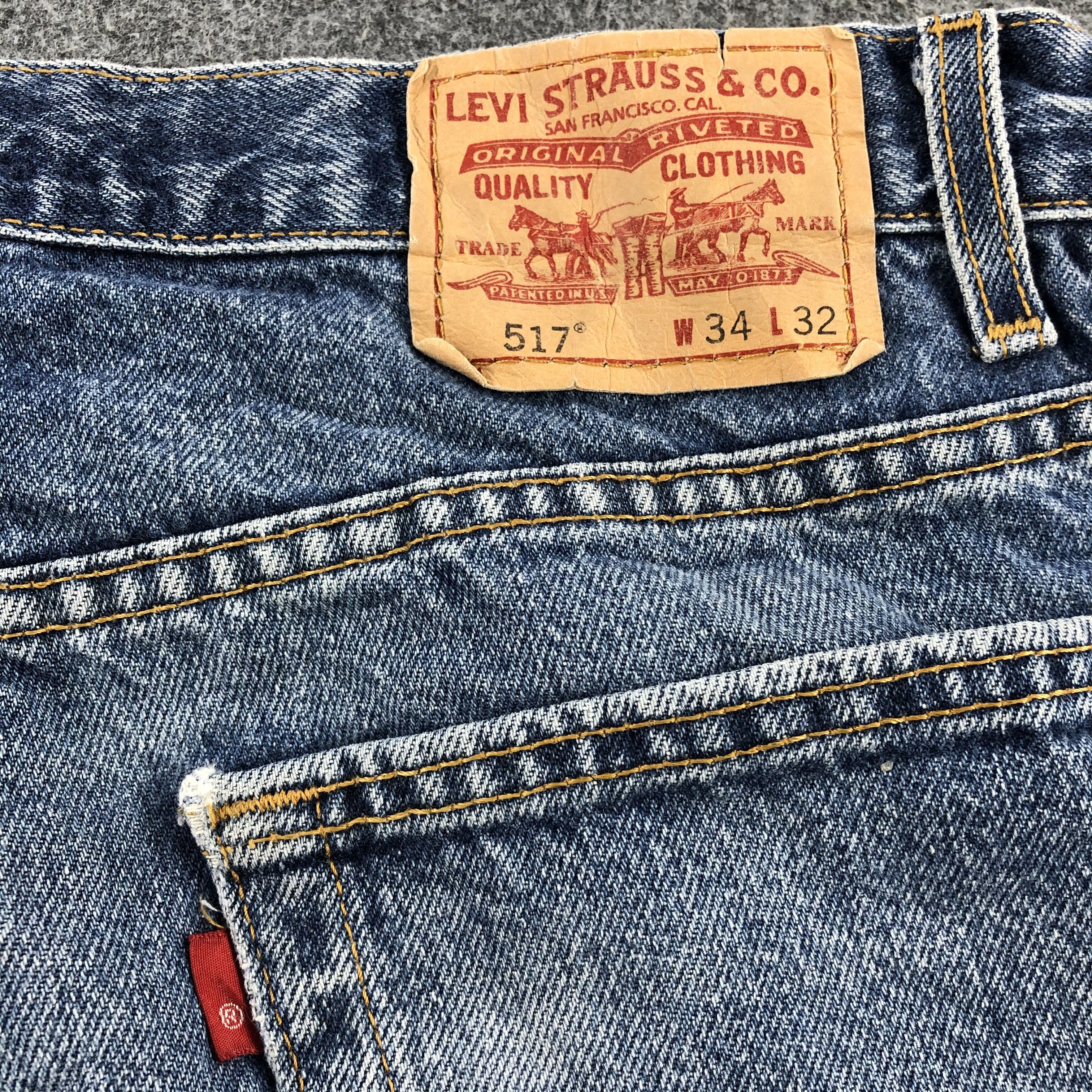 Levi's × Vintage Vintage Blue Wash Levis 517 Jeans-JM1734 Size US 34 / EU 50 - 5 Thumbnail