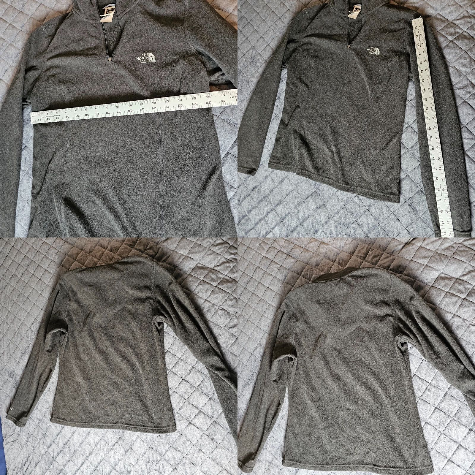 The North Face The North Face Sweatshirt Pullover 1/4 Zip Fleece Long Sleeve Women M Black Regular Size The North Face Mens Women Size M / US 6-8 / IT 42-44 - 9 Thumbnail
