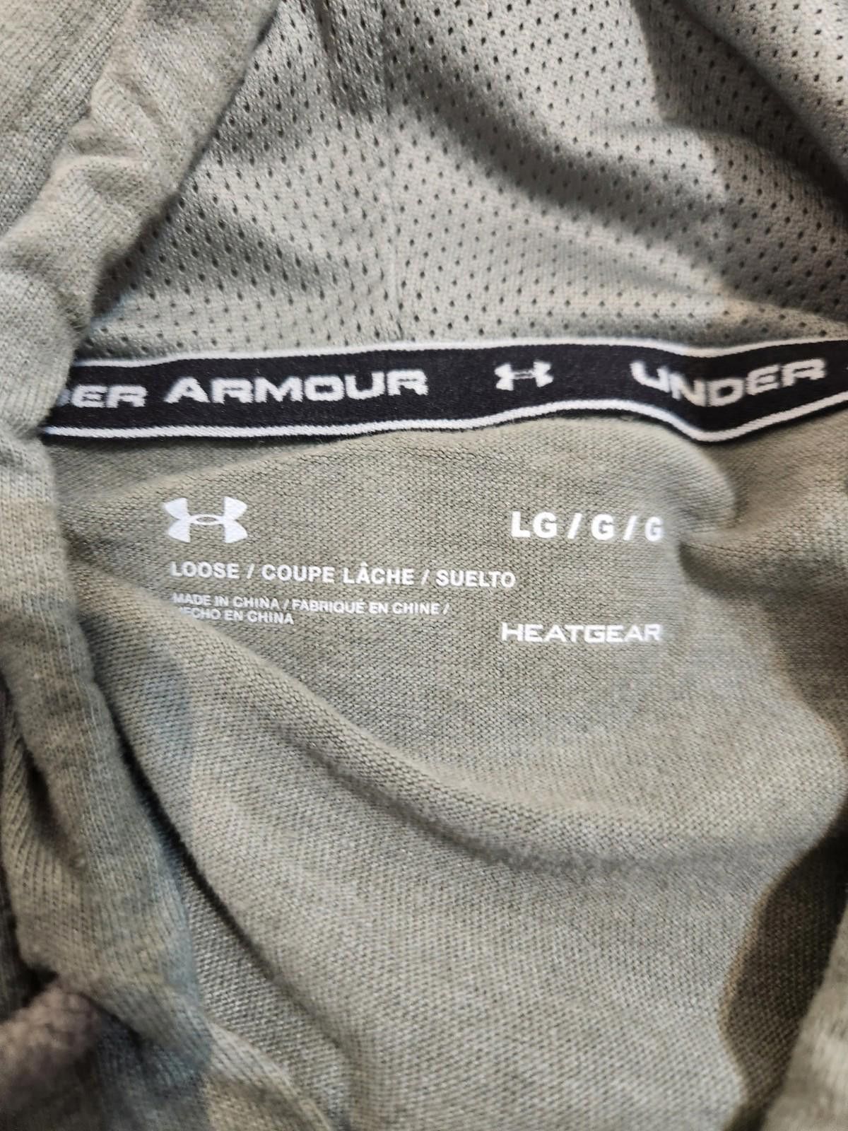 Under Armour Under Armour Hooded Short Sleeve Shirt Green Men's Large Size US L / EU 52-54 / 3 - 2 Thumbnail