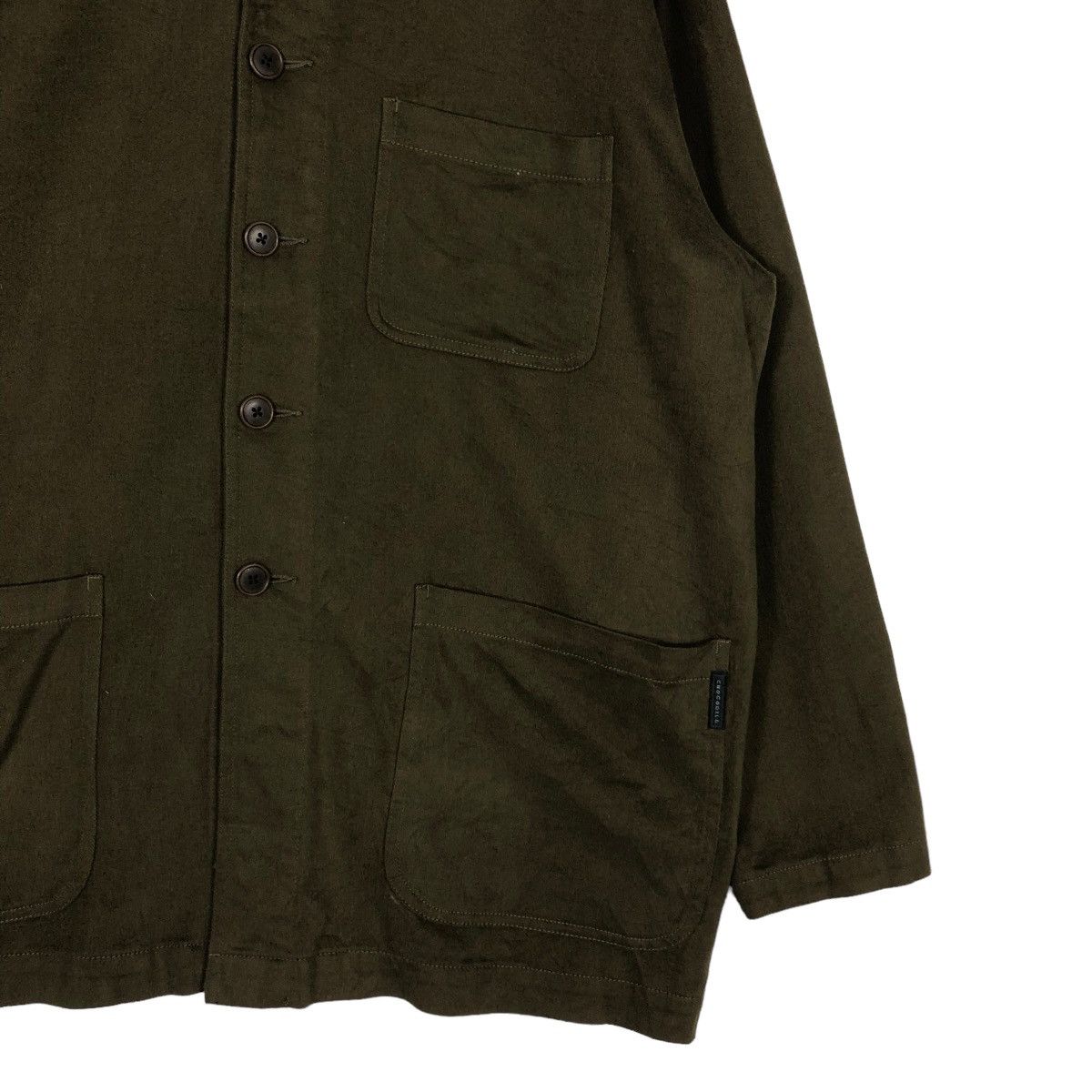 Japanese Brand × Vintage 🔥VINTAGE CHORE WORK JACKET CROCODILE POCKET ISSEY MIYAKE Size US L / EU 52-54 / 3 - 7 Thumbnail