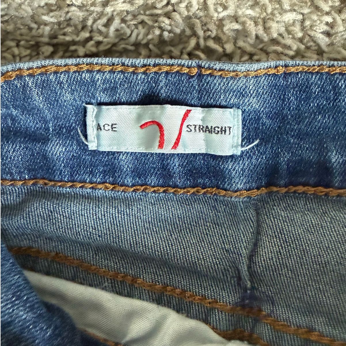 Other Vigoss Women's Straight Ankle Jeans Medium Wash 24 Size 24" / US 00 / IT 34 - 3 Thumbnail