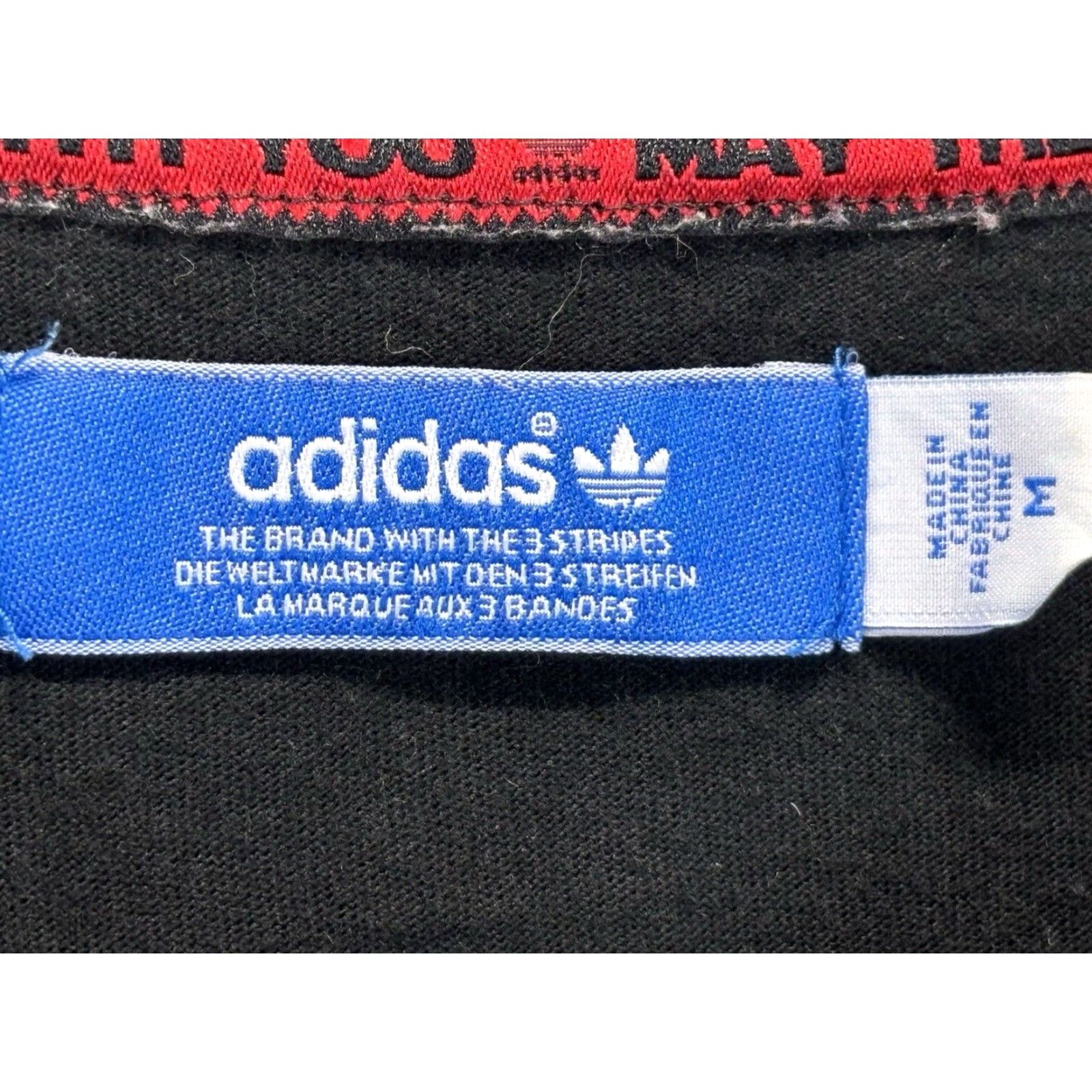Adidas Adidas Originals Star Wars Darth Vader T-Shirt Mens Medium Black Size US M / EU 48-50 / 2 - 5 Thumbnail