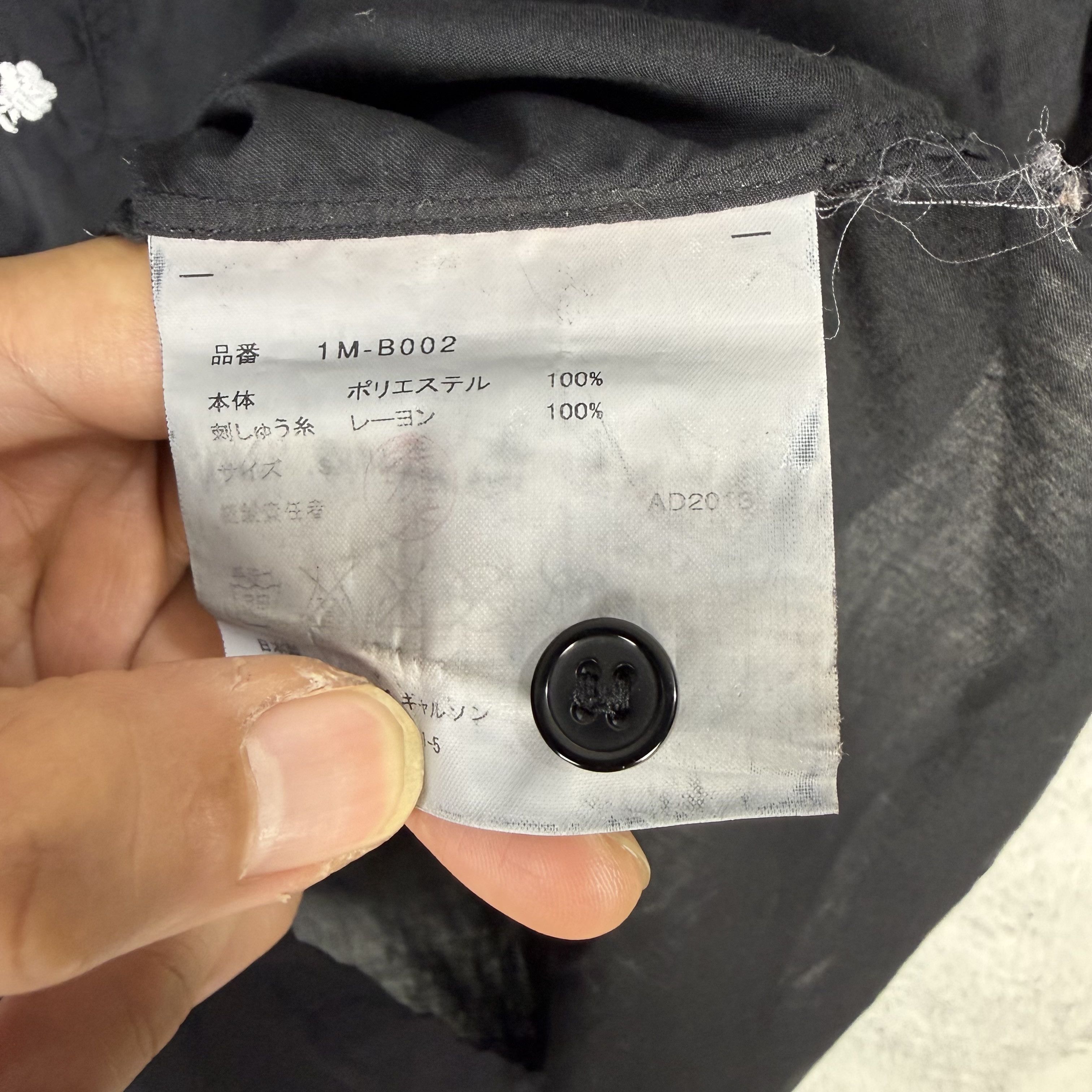Comme des Garcons Black Comme Des Garcons Black Shirt AD2013 Size US S / EU 44-46 / 1 - 6 Thumbnail