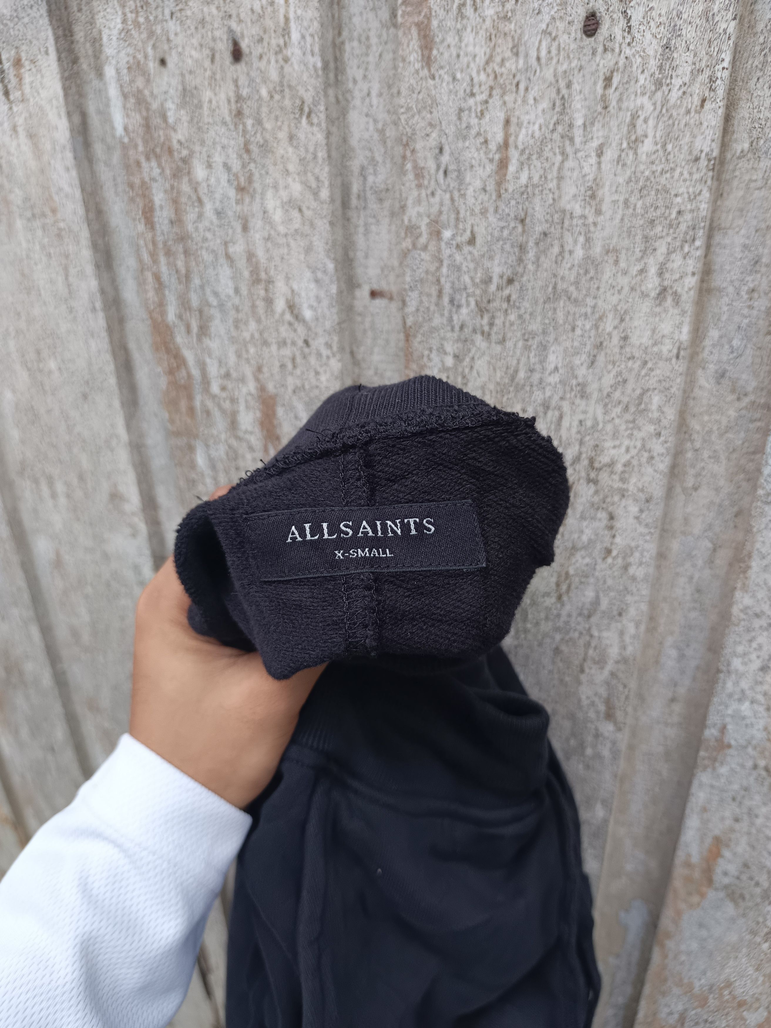 Allsaints ALLSAINTS Raven logo embroidered sweatpants Size US 27 - 9 Thumbnail