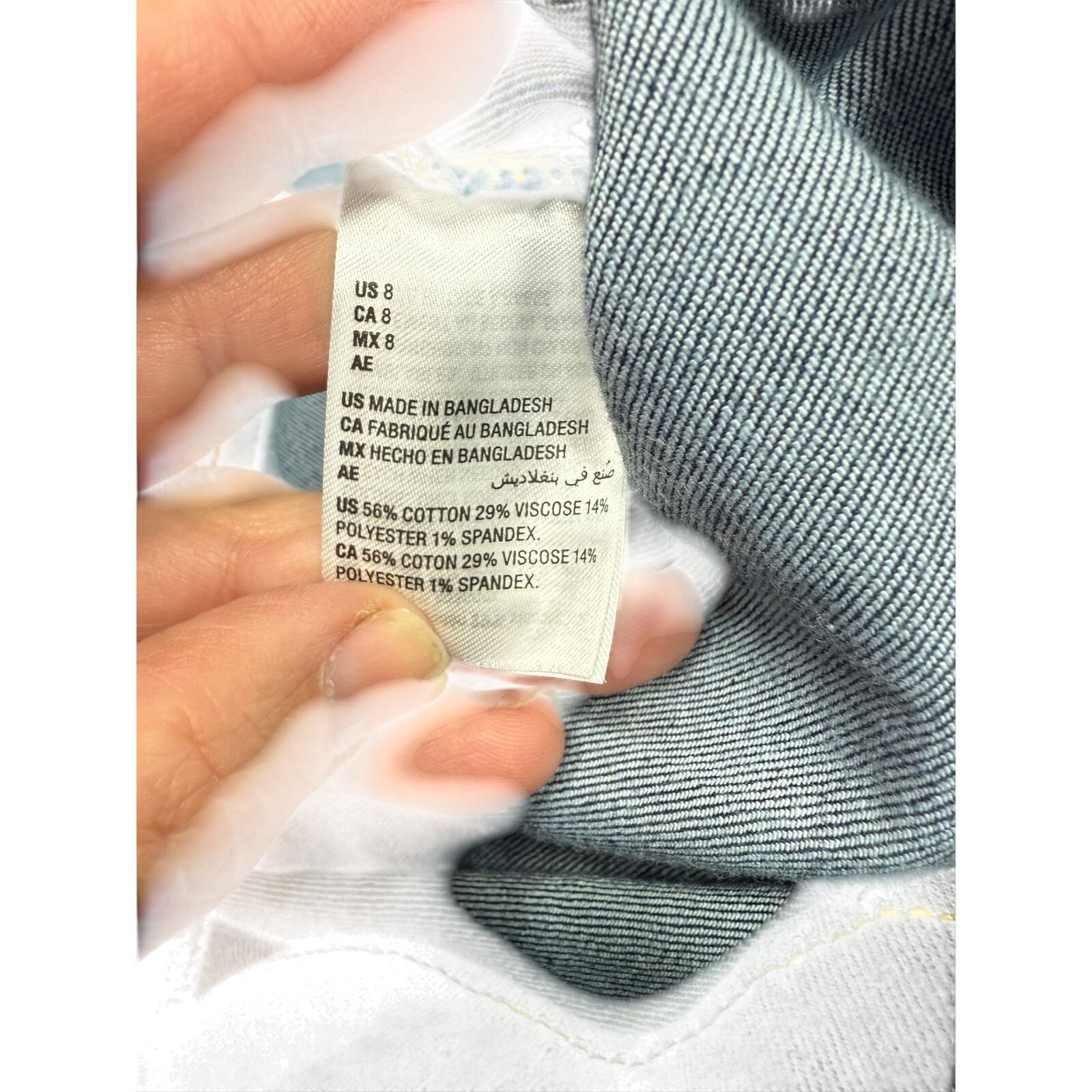 Macys Macy's INC International Concepts Jeans sz 8 NEW #G683 Size 30" / US 8 / IT 44 - 8 Thumbnail