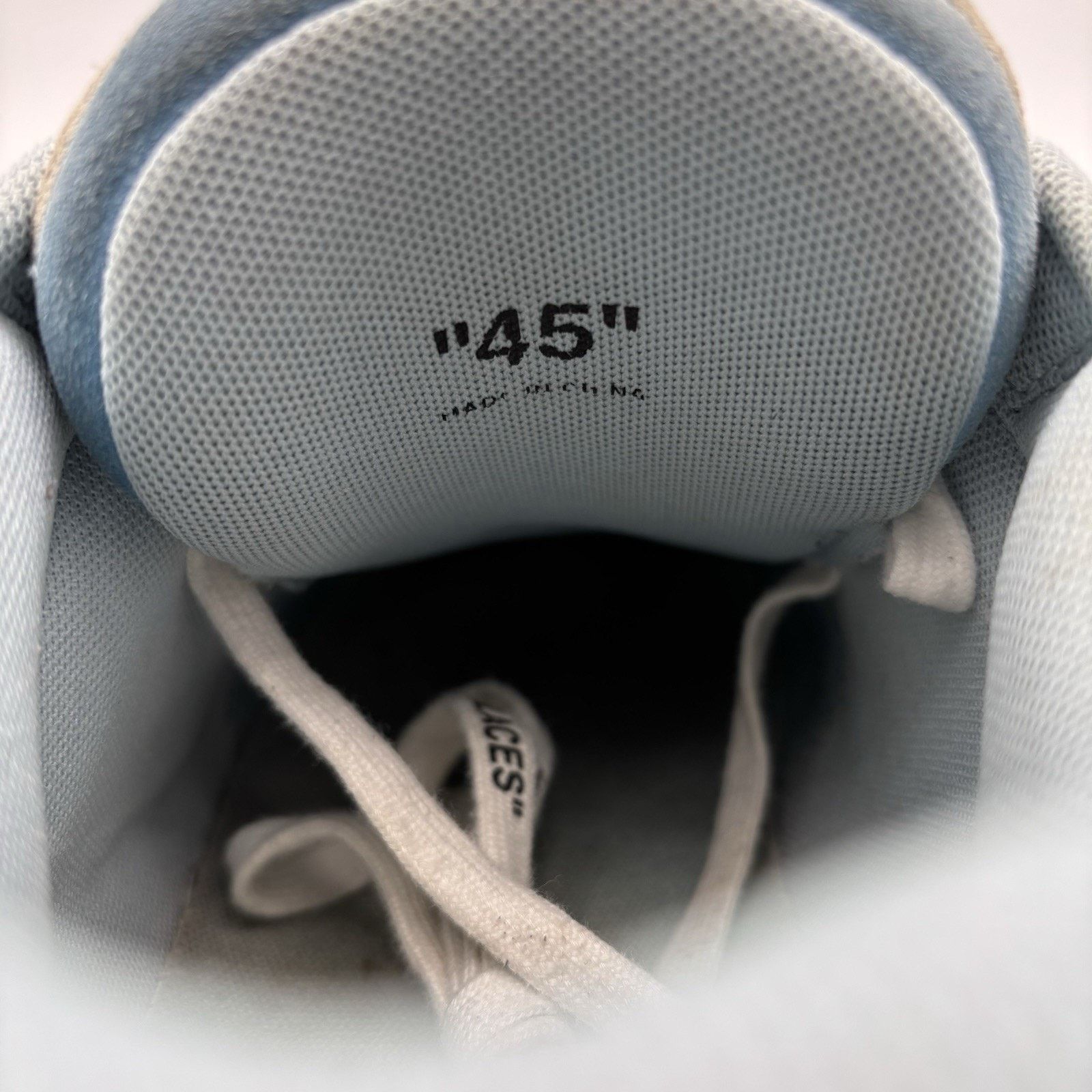 Off-White Off-White Out of Office Suede ' Light Blue, White ‘ Size US 12 / EU 45 - 20 Thumbnail