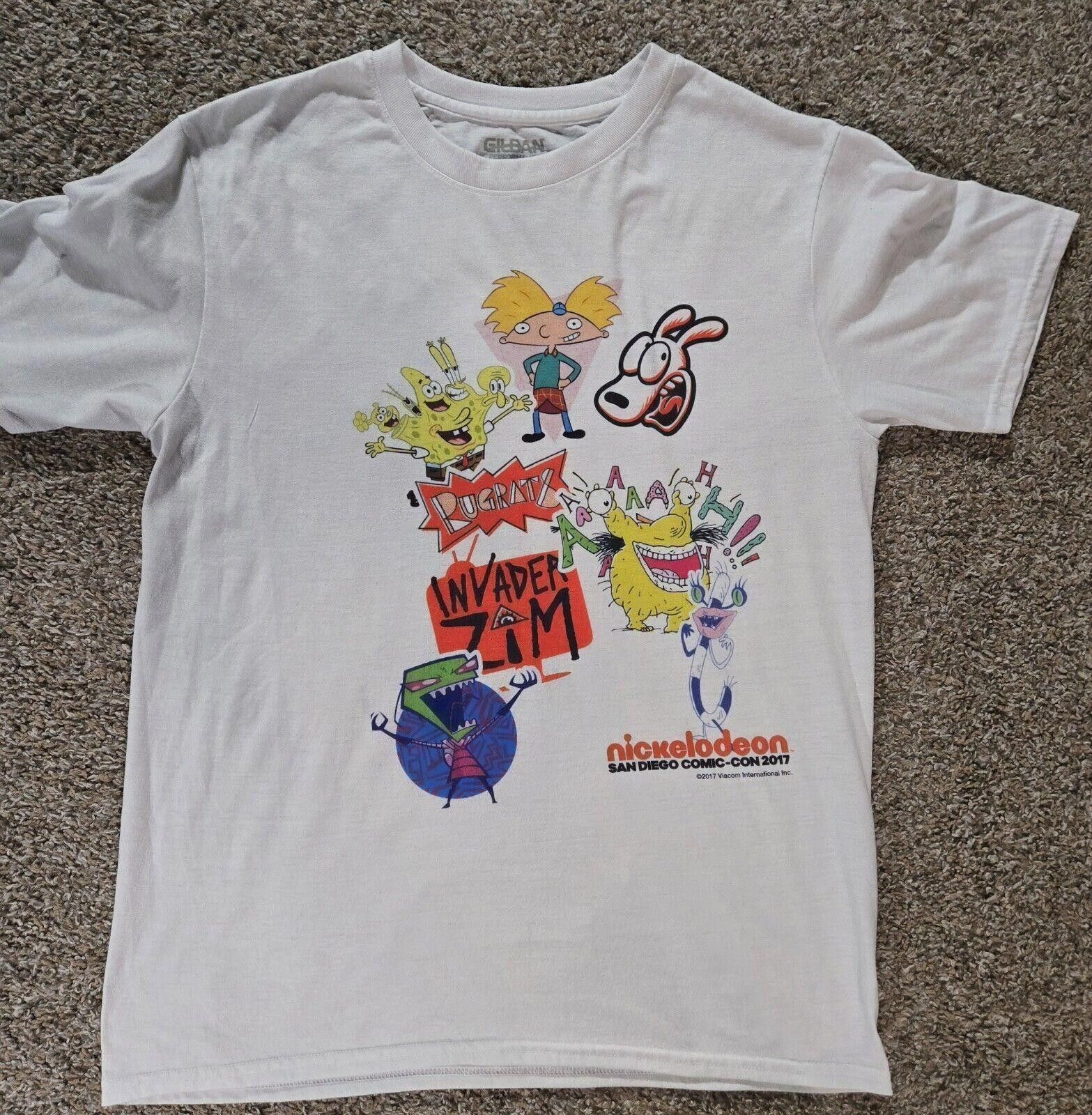 Gildan 2017 San Diego Comic-Con TShirt Spongebob Rugrats zim Size US M / EU 48-50 / 2 - 1 Thumbnail