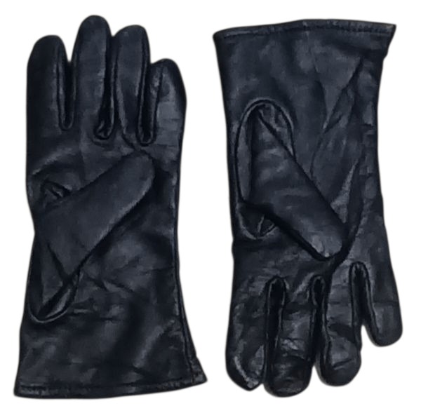 Genuine Leather SAMCO UNISEX SOFT BLACK LEATHER DRESS GLOVES Size ONE SIZE - 1 Thumbnail
