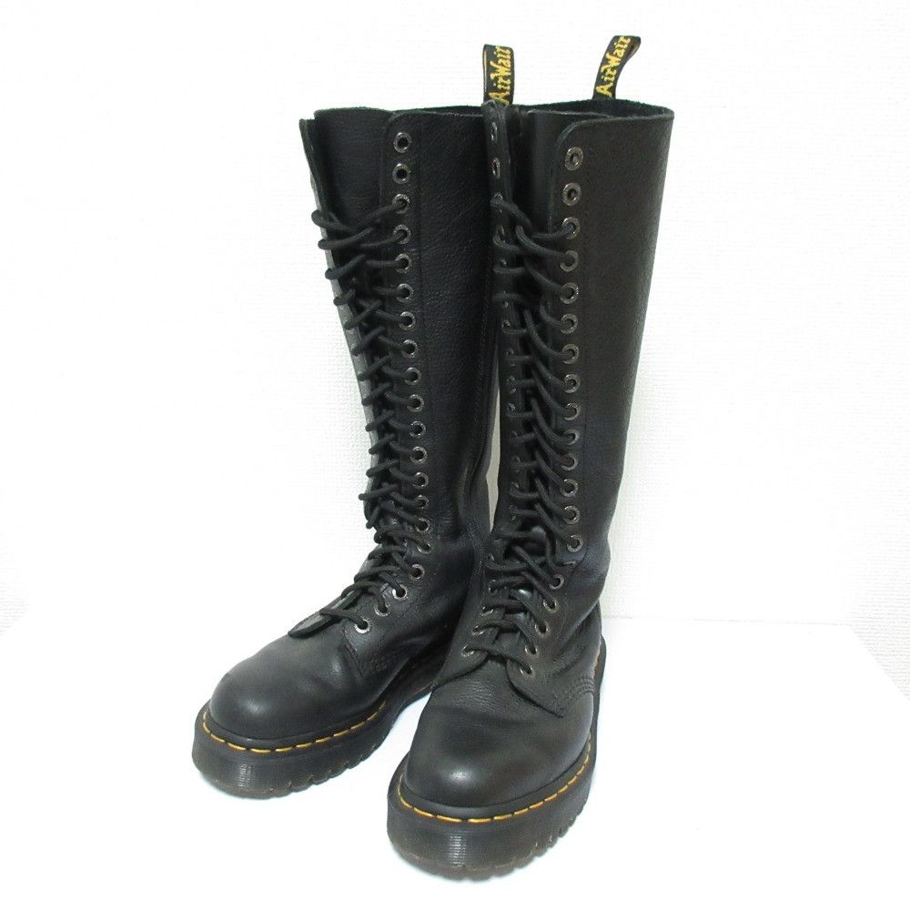 Other Other Dr.Martens Leather Long Boots Leather Shoes 1B60BEX DUTY FREE for USA Size ONE SIZE - 1 Thumbnail