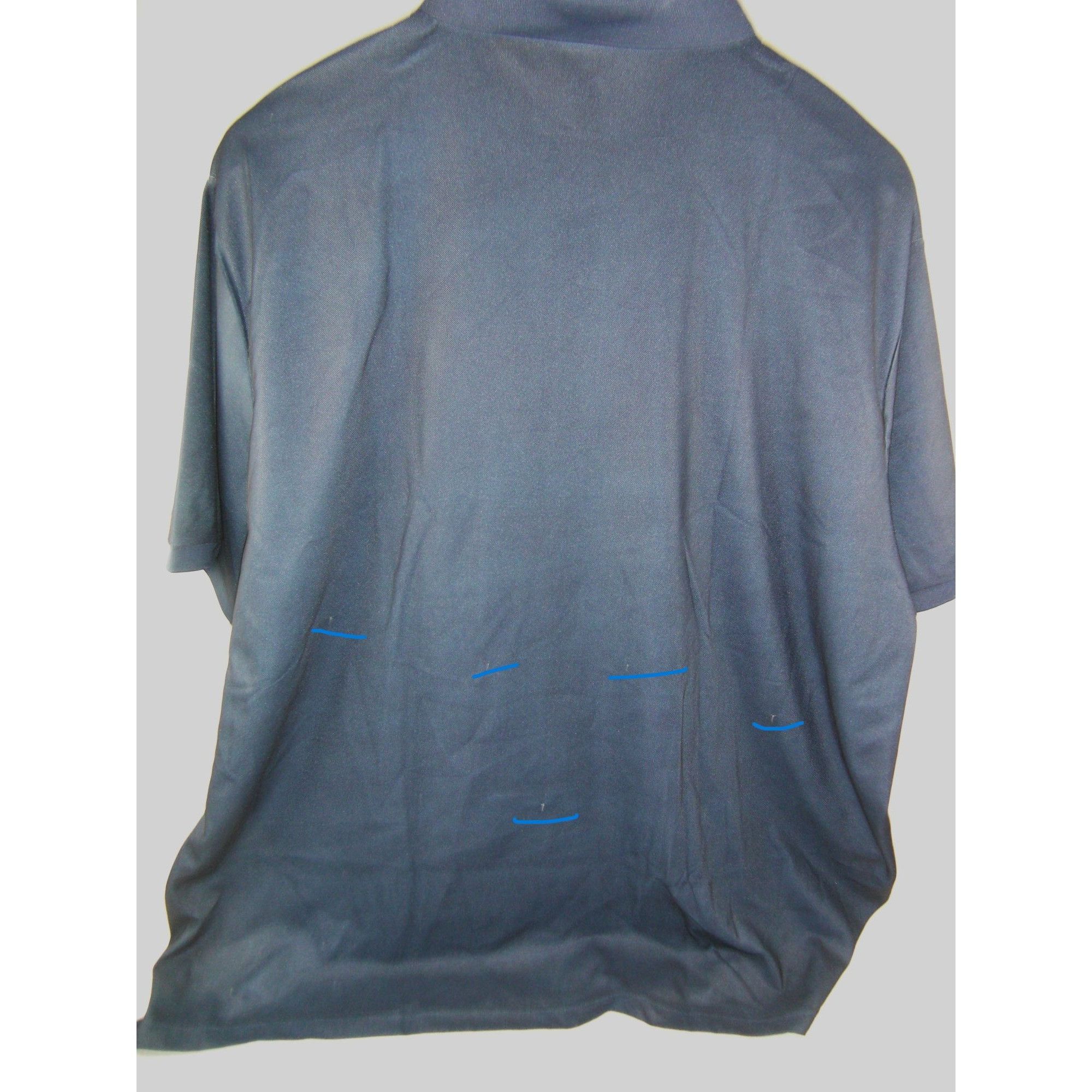 Other Moheen Blue Men's Short Sleeve Polo Shirt Moisture Wicking P Size US XXL / EU 58 / 5 - 4 Thumbnail