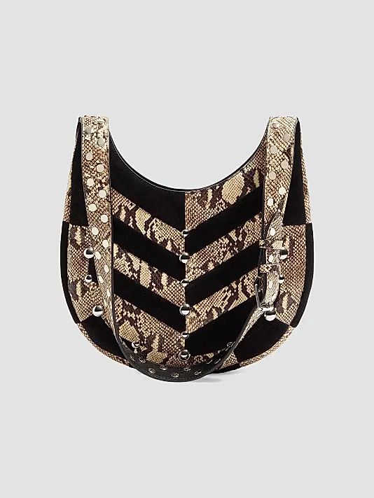 Valentino os11x0826 Size: OS / Hoboho Small Hobo Bag in Python Size ONE SIZE - 5 Thumbnail