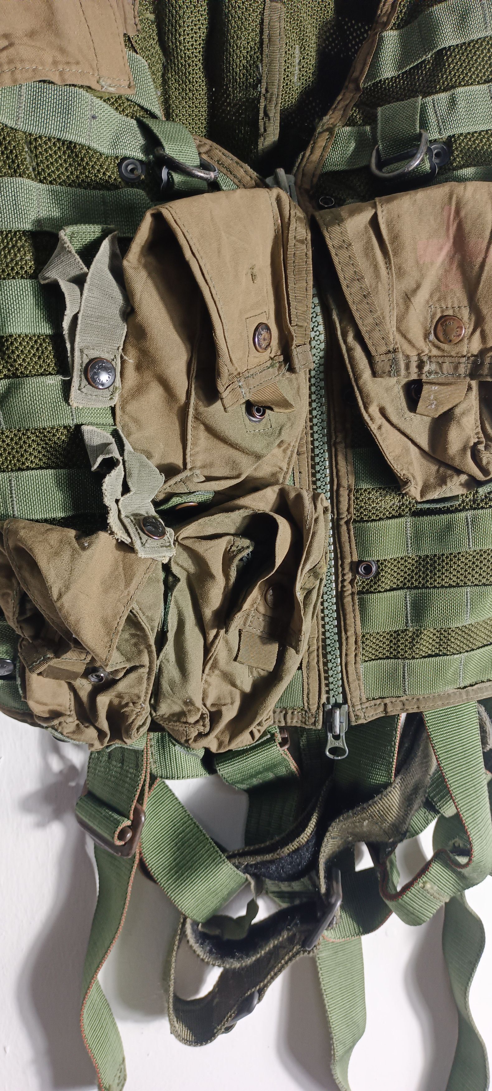 Vintage RARE🔥🔥US Army Survival Vest CWU-33/P22P-18 Size US M / EU 48-50 / 2 - 6 Thumbnail
