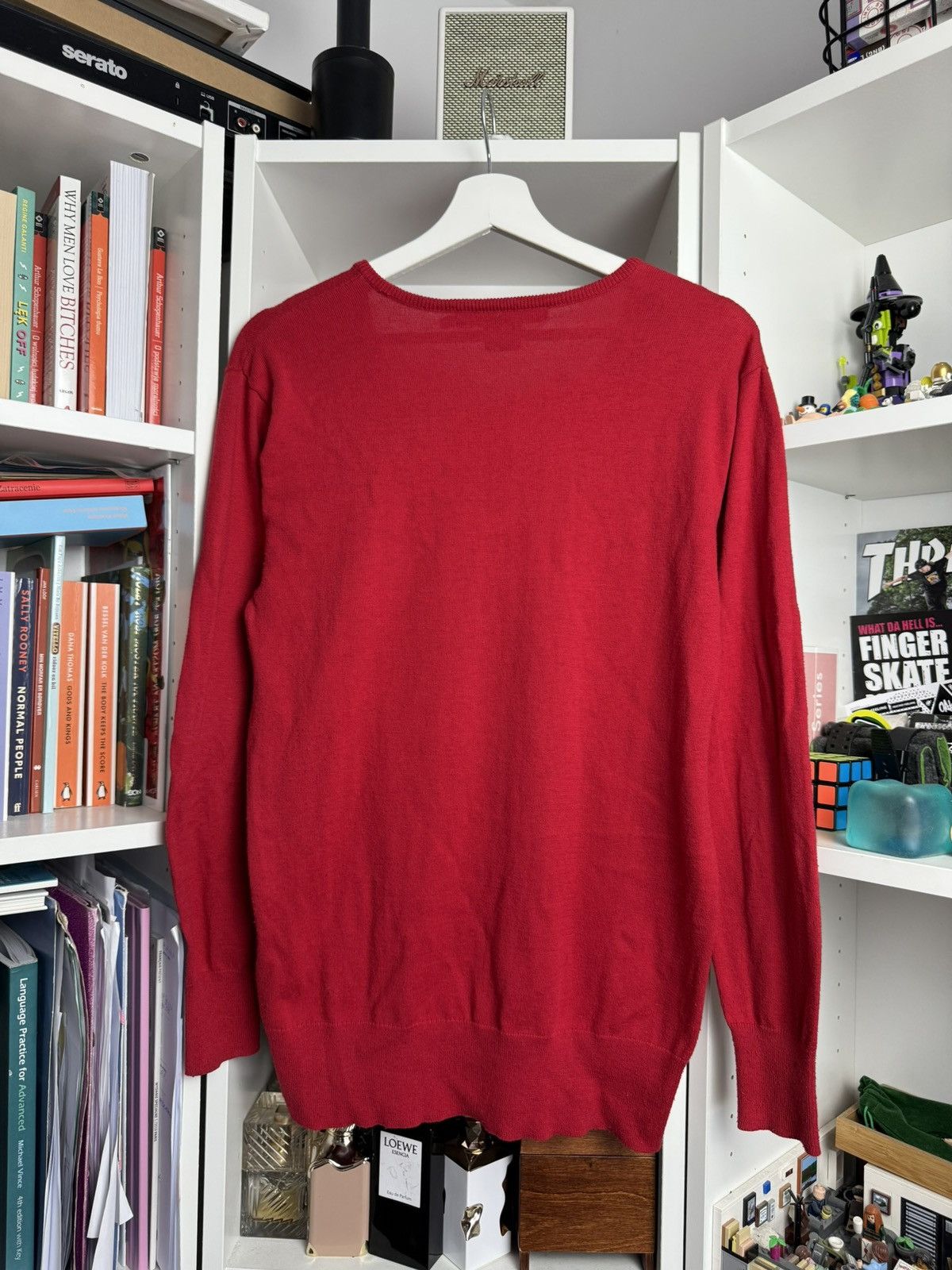 Polo Ralph Lauren × Ralph Lauren × Vintage Polo Ralph Lauren V-neck sweater M designer luxury Size US M / EU 48-50 / 2 - 2 Thumbnail